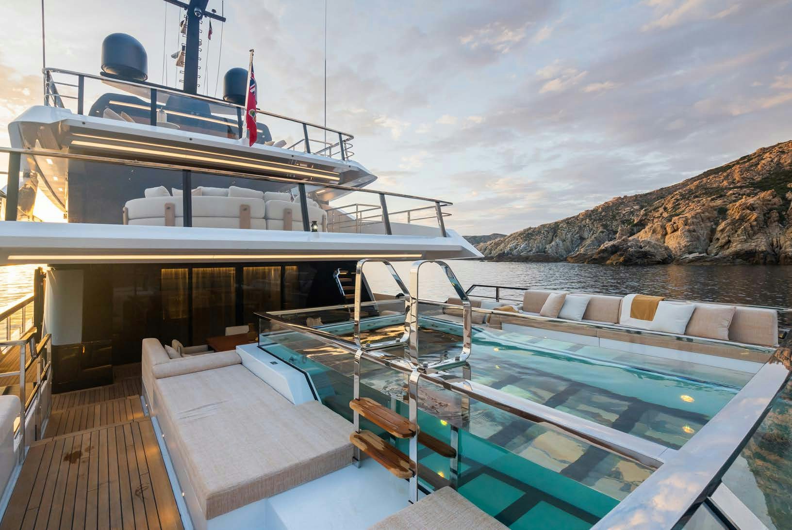 a boat on the water aboard R.M.F Yacht for Charter
