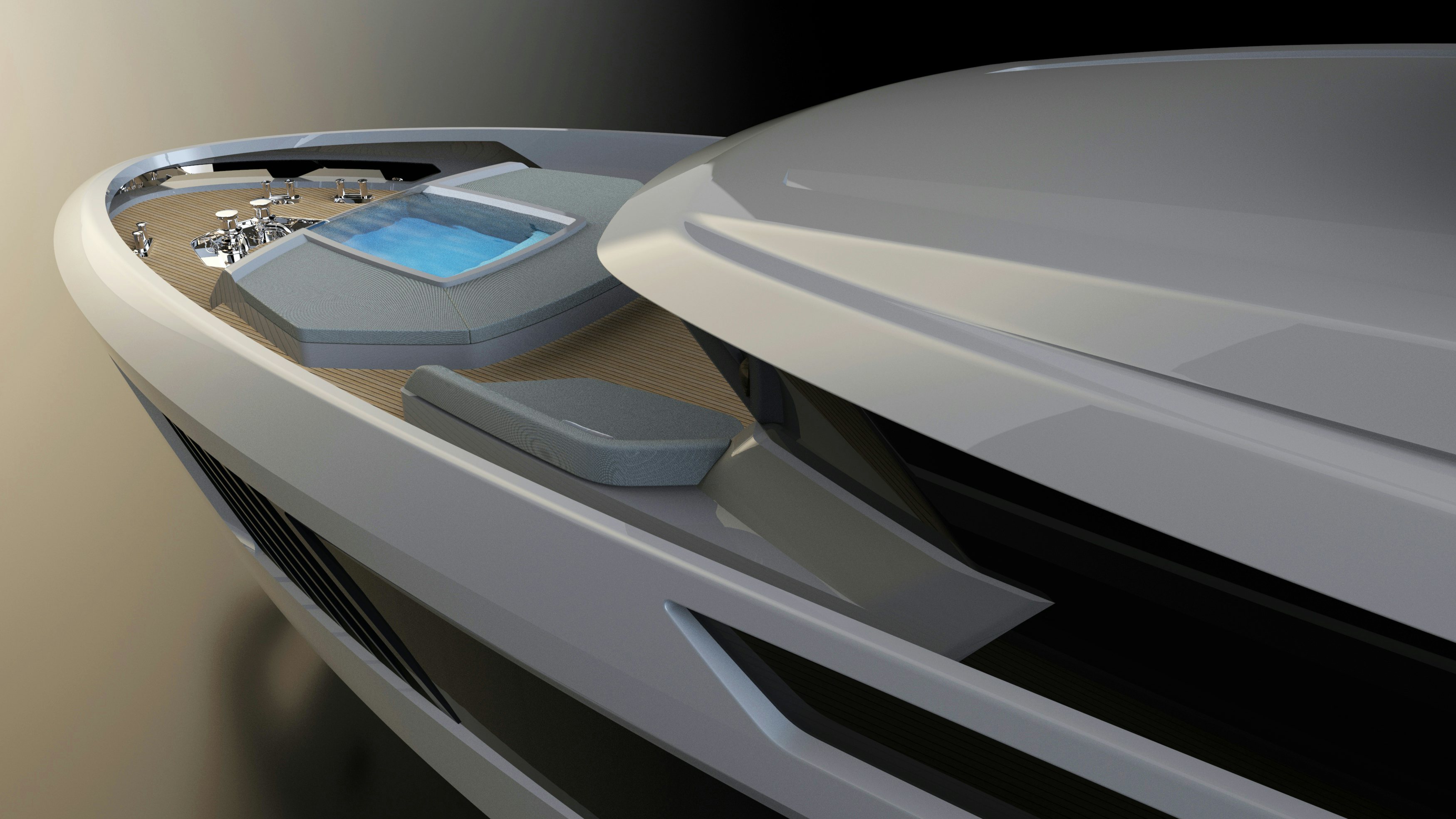 a close-up of a white box aboard OCEAN KING DOGE 500 Yacht for Sale