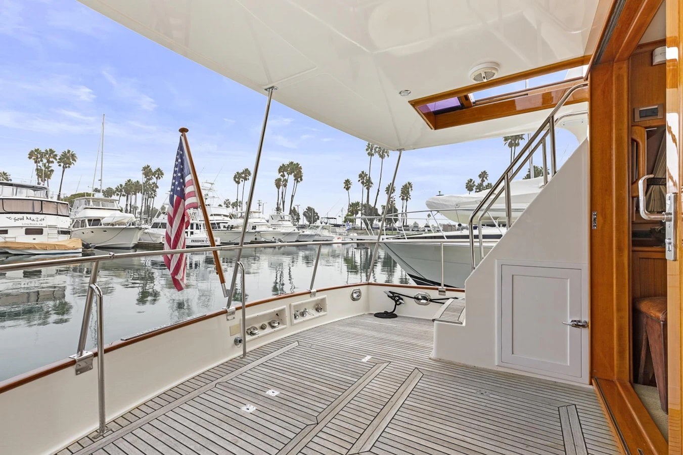 diagram, engineering drawing aboard INDABA Yacht for Sale