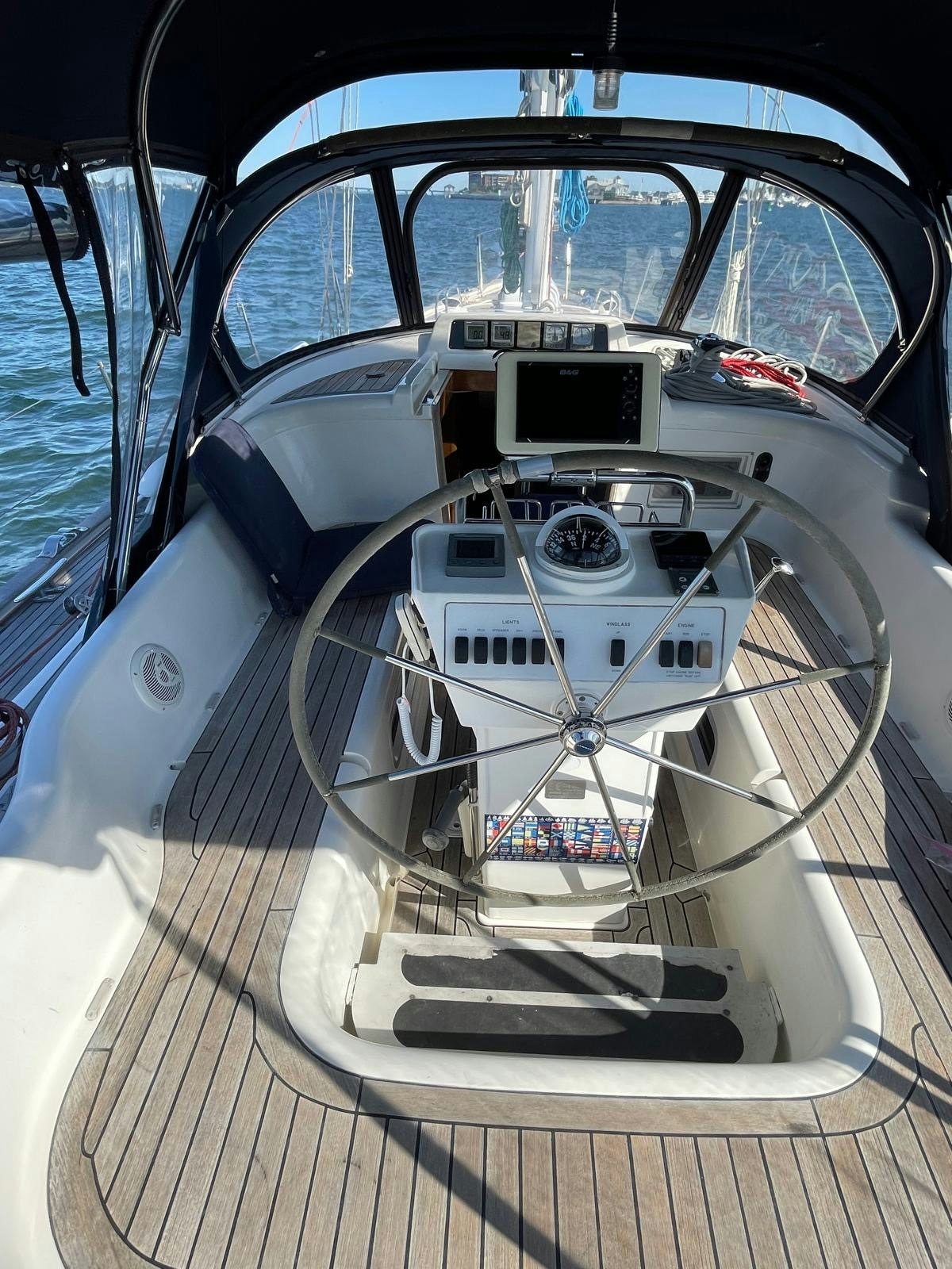 the inside of a boat aboard DREAM AGAIN II Yacht for Sale