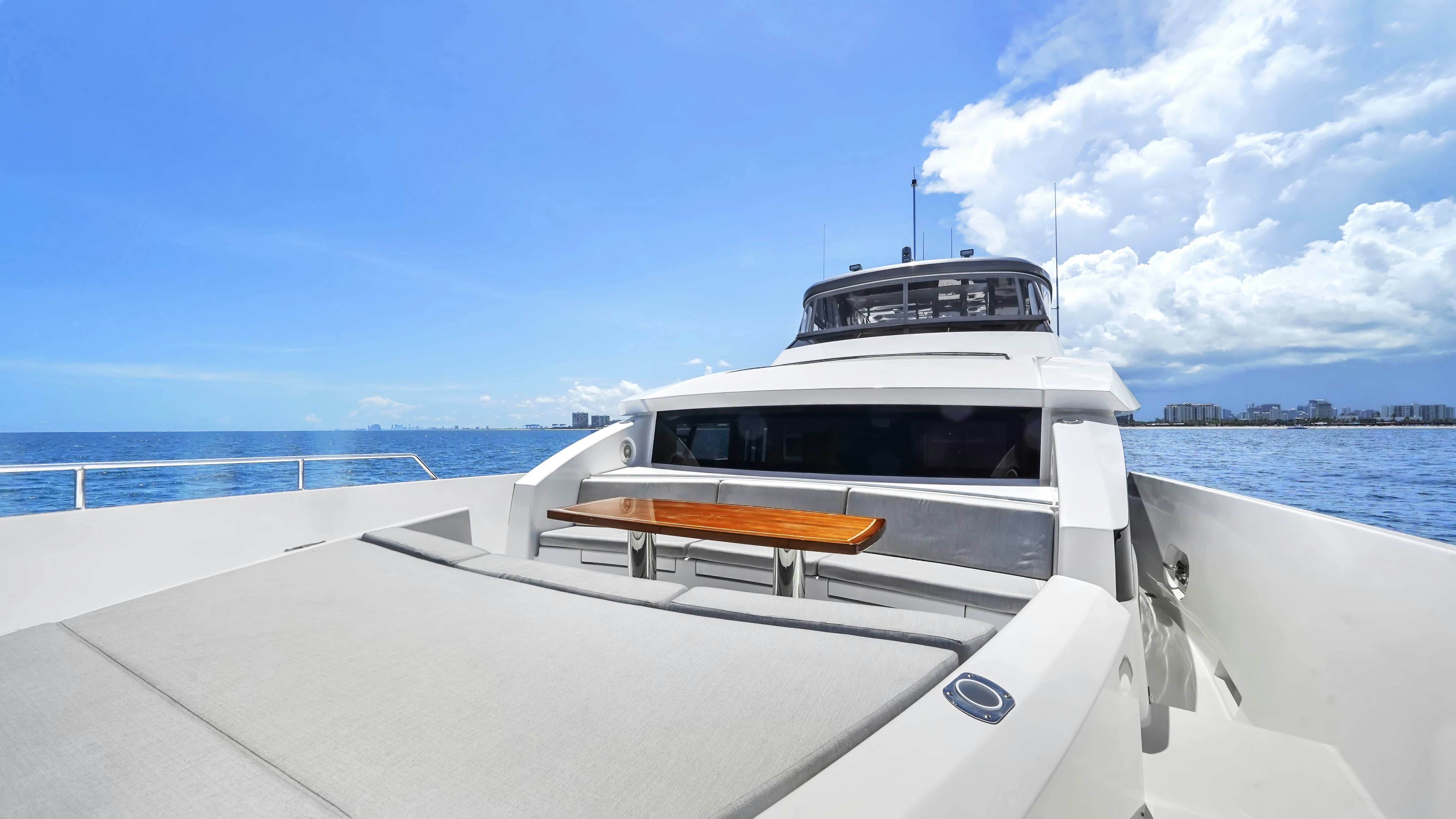a boat on the water aboard SURPLUS LINES Yacht for Sale