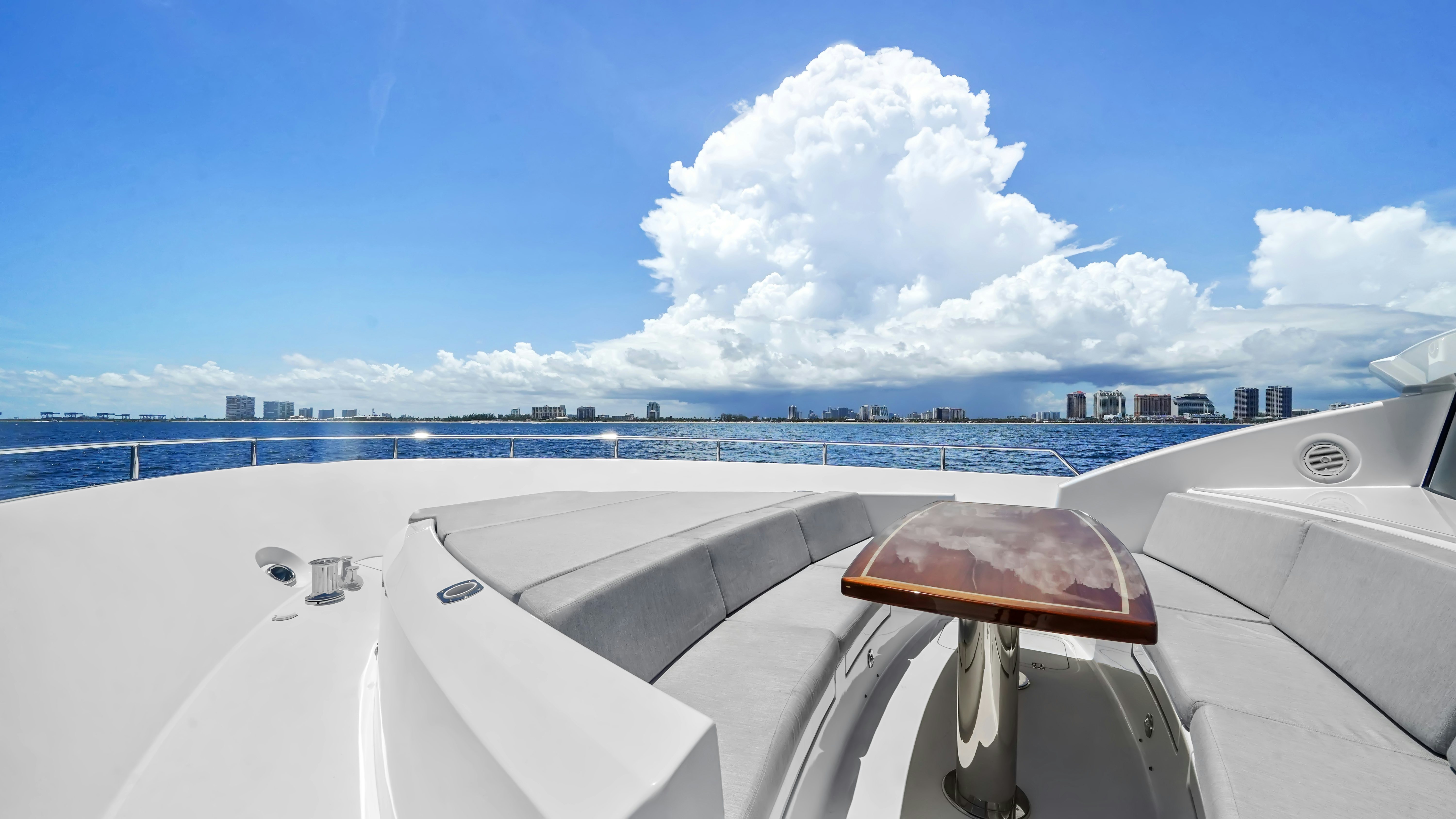 a boat on the water aboard SURPLUS LINES Yacht for Sale
