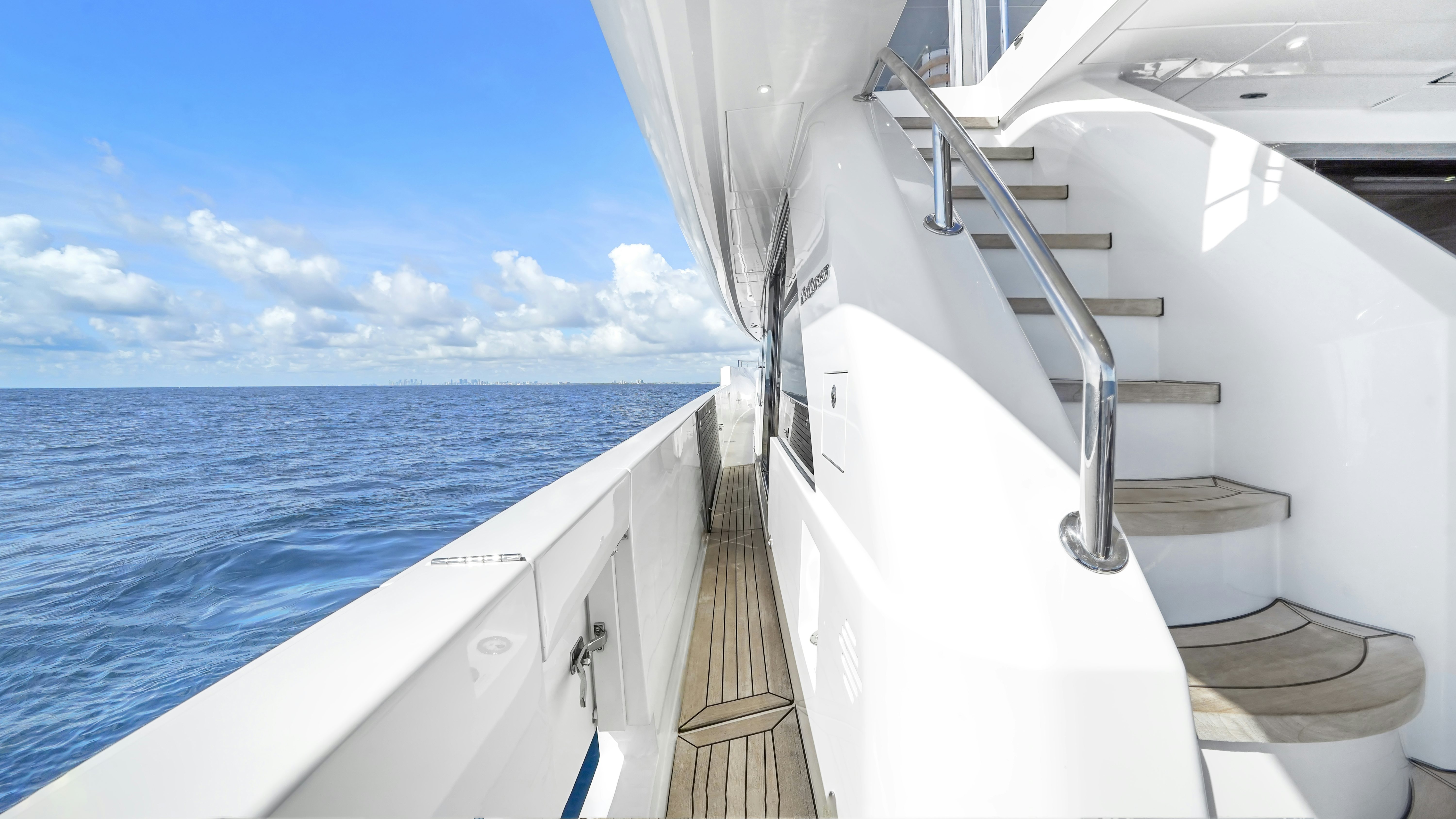 a boat on the water aboard SURPLUS LINES Yacht for Sale