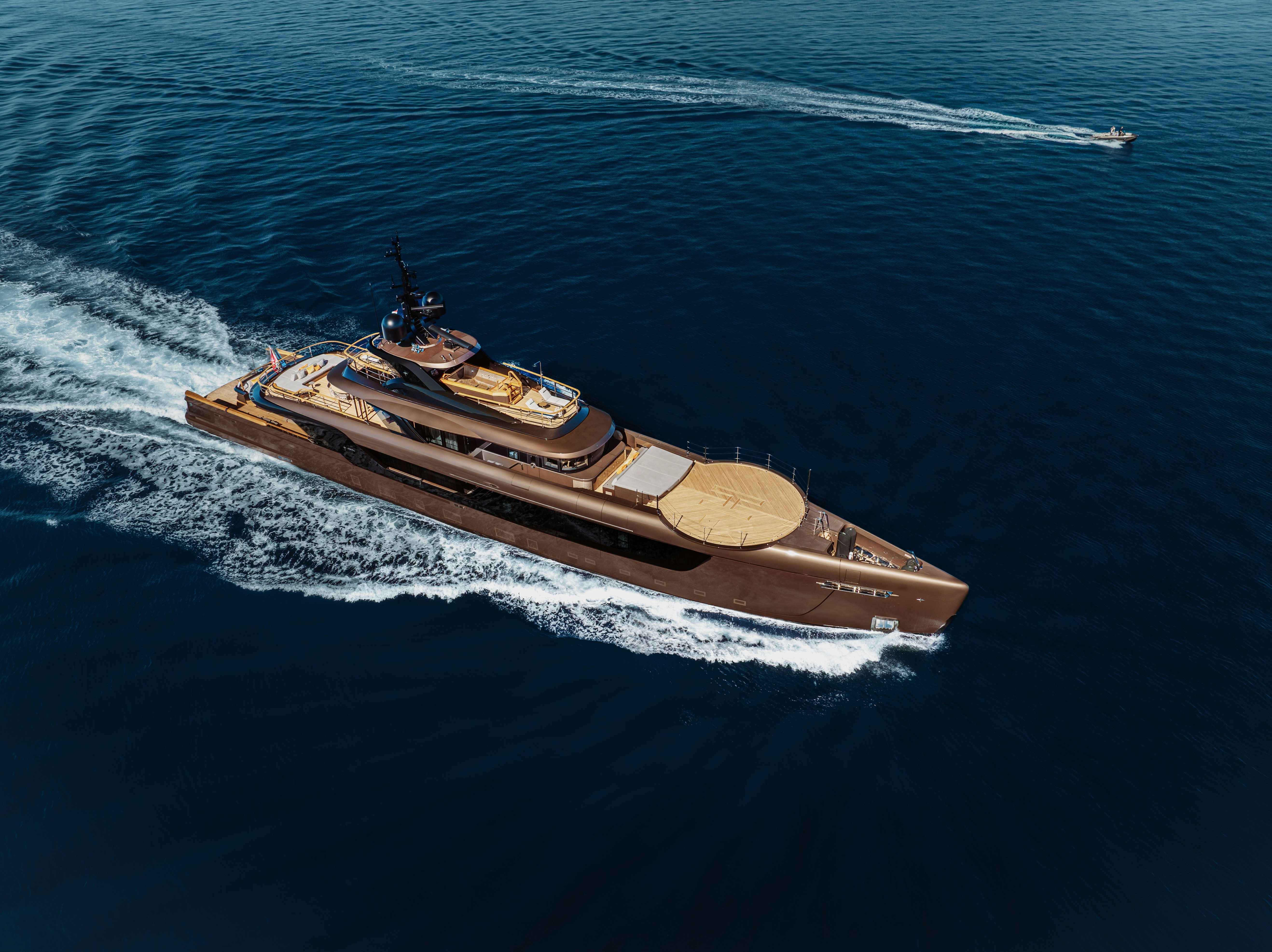 a boat on the water aboard S-FORCE 55 HULL #4 Yacht for Sale