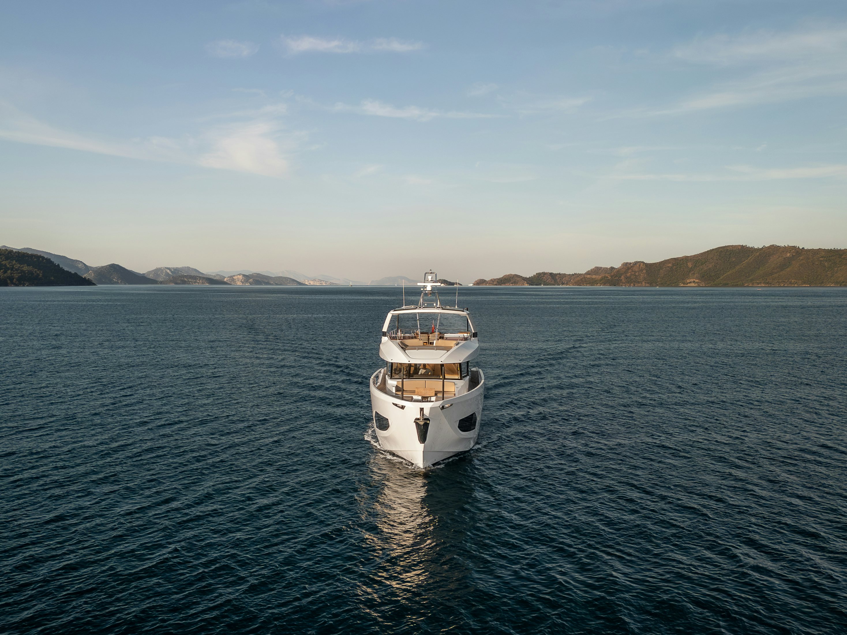 a boat on the water aboard LITTLE MERMAID Yacht for Sale