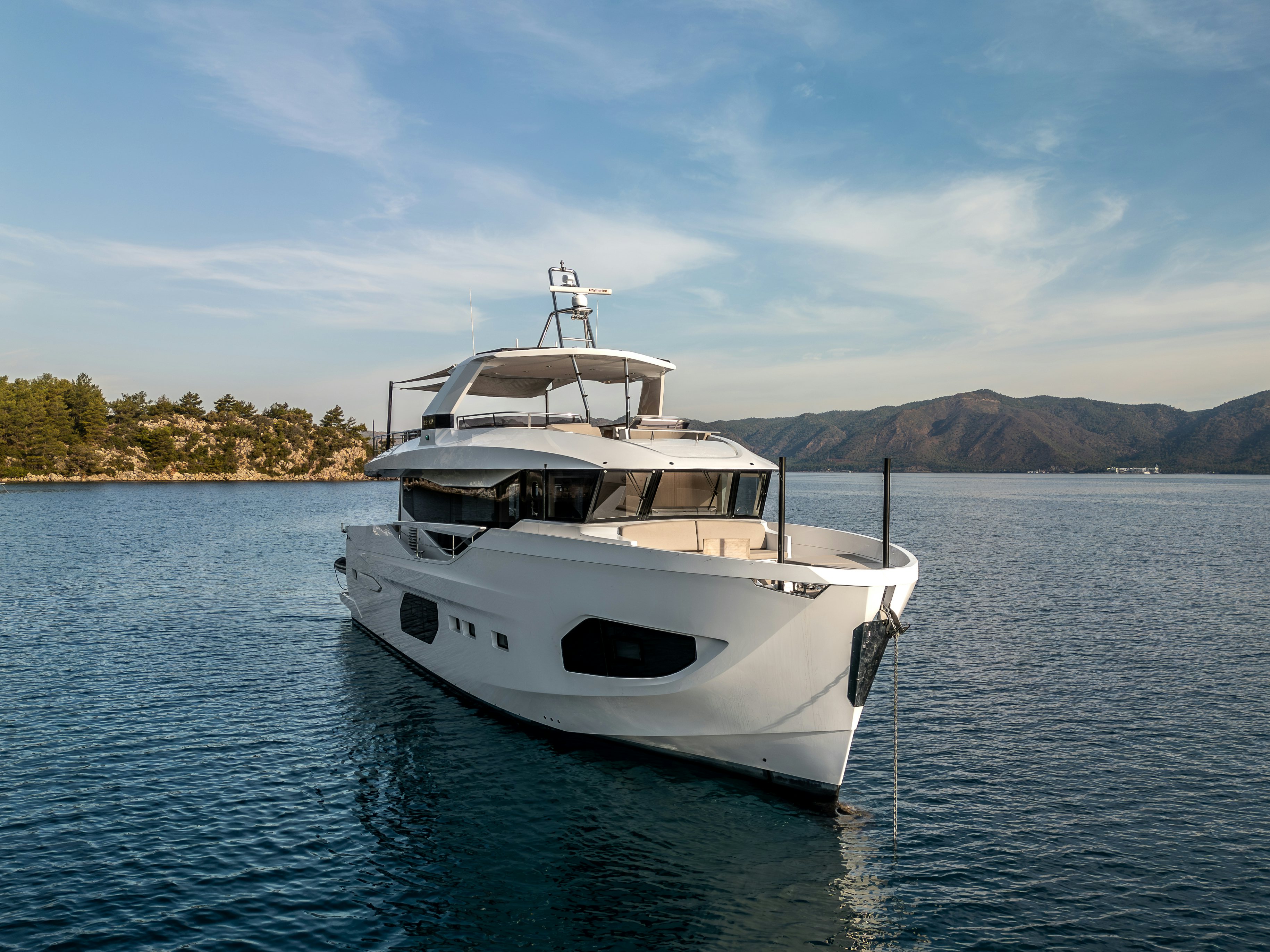 a boat on the water aboard LITTLE MERMAID Yacht for Sale