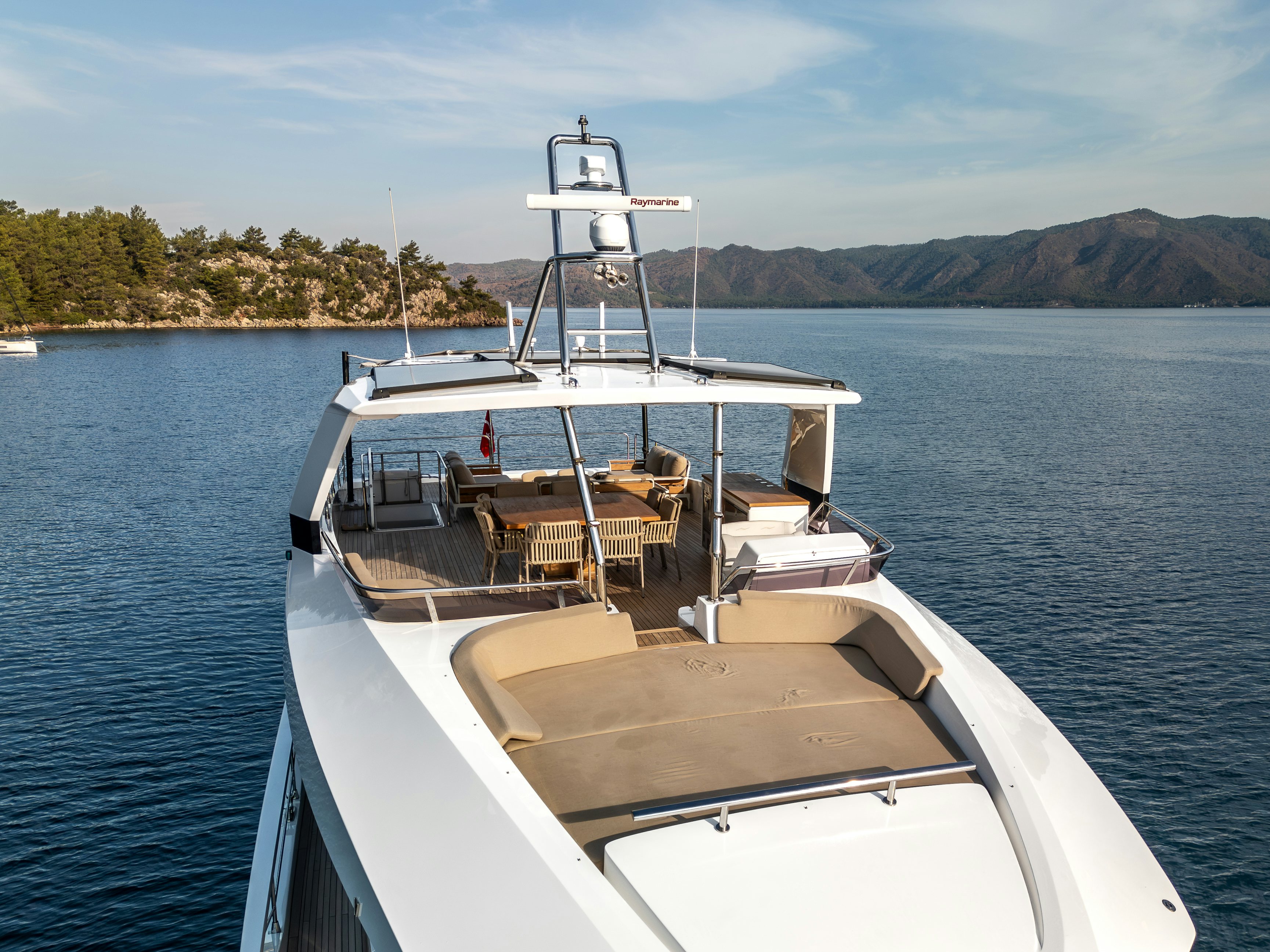 a boat on the water aboard LITTLE MERMAID Yacht for Sale