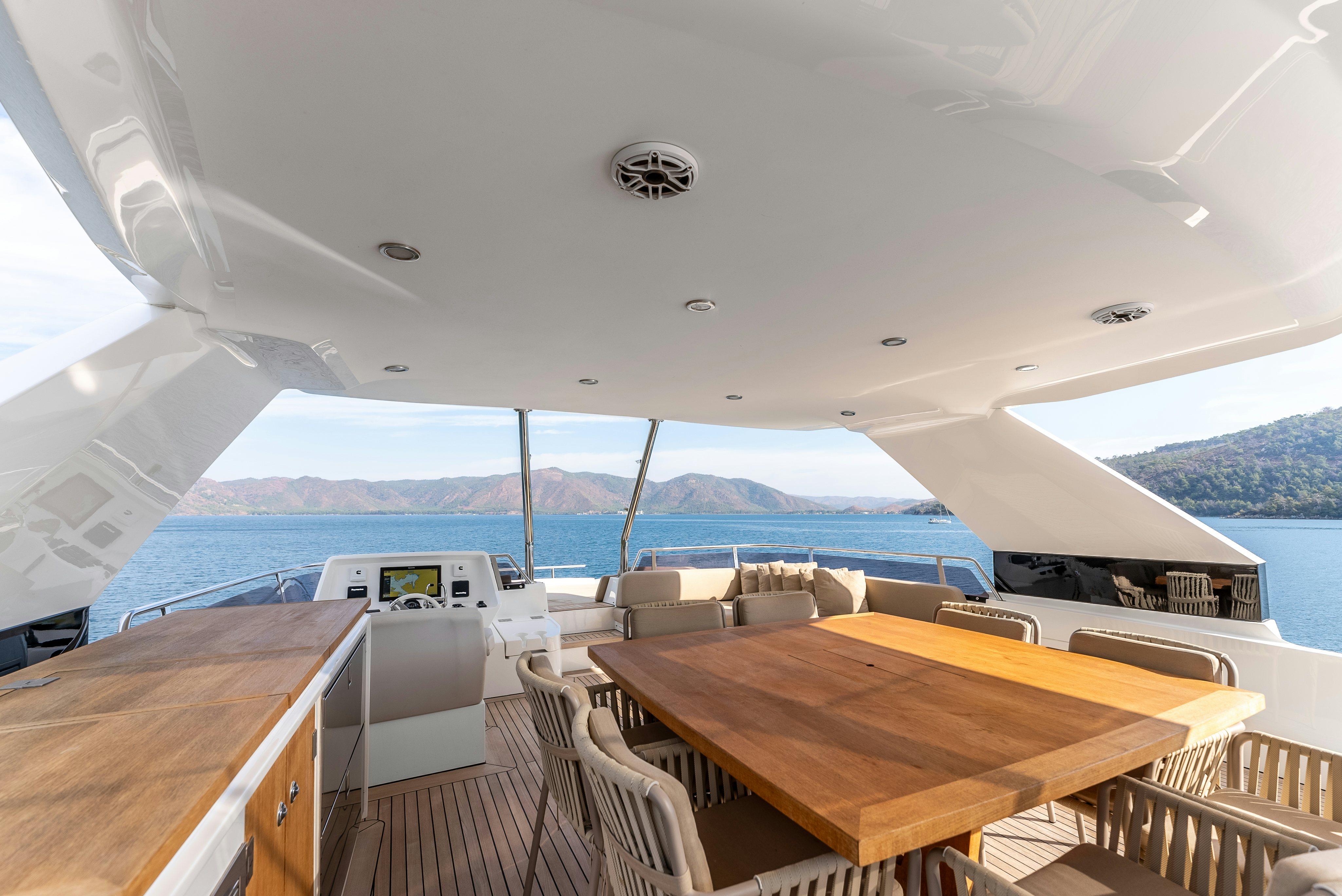 a boat on the water aboard LITTLE MERMAID Yacht for Sale