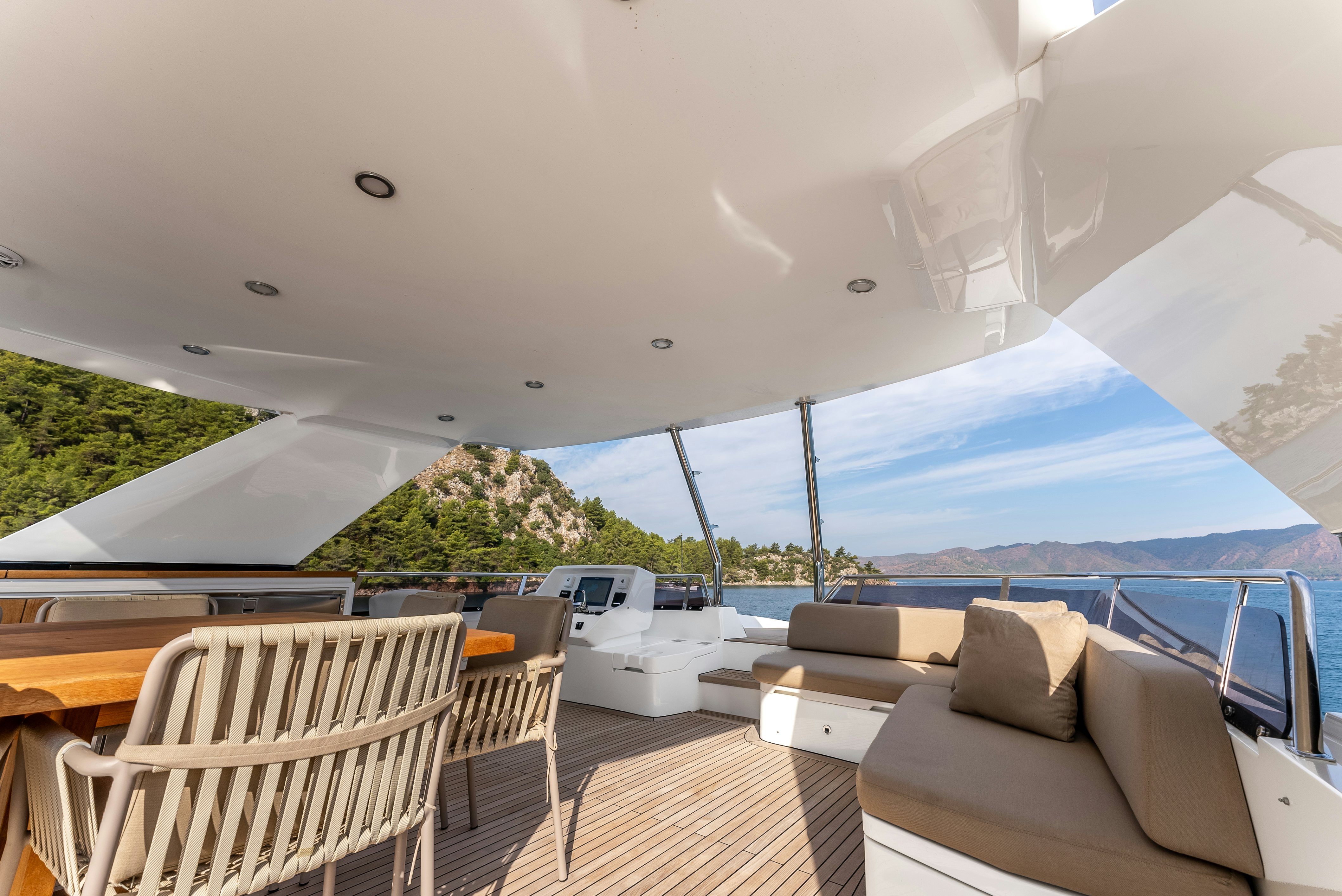 a boat on the water aboard LITTLE MERMAID Yacht for Sale