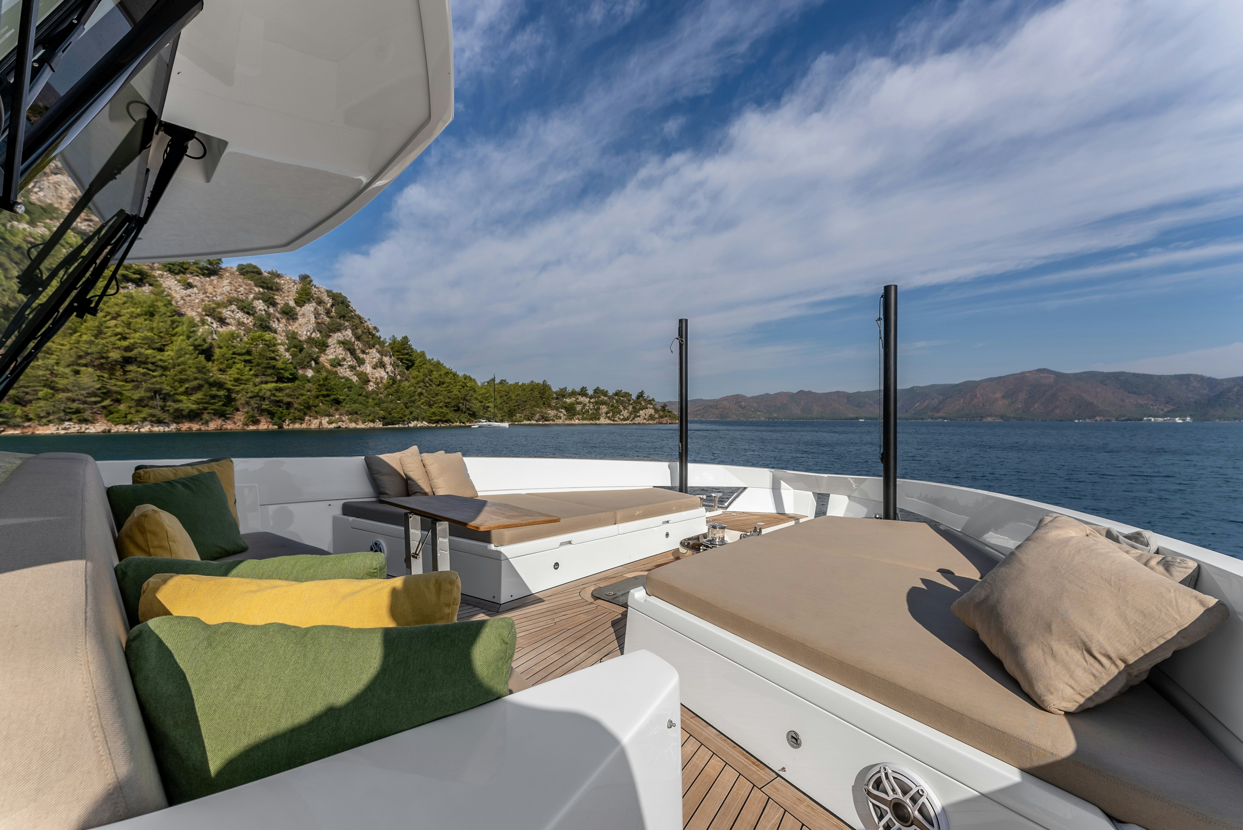 a boat on the water aboard LITTLE MERMAID Yacht for Sale