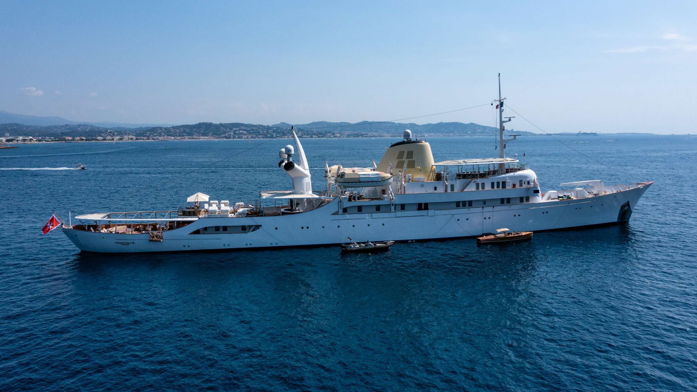 Watch Video for CHRISTINA O Yacht for Charter
