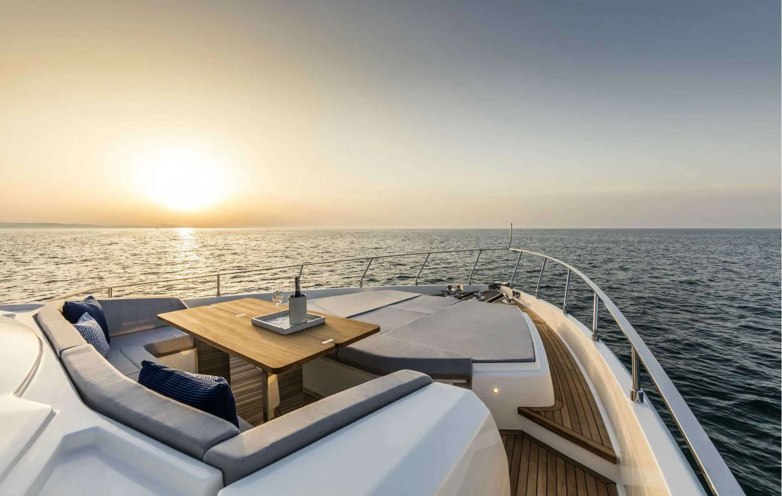 a boat on the water aboard PICCOLINO Yacht for Sale