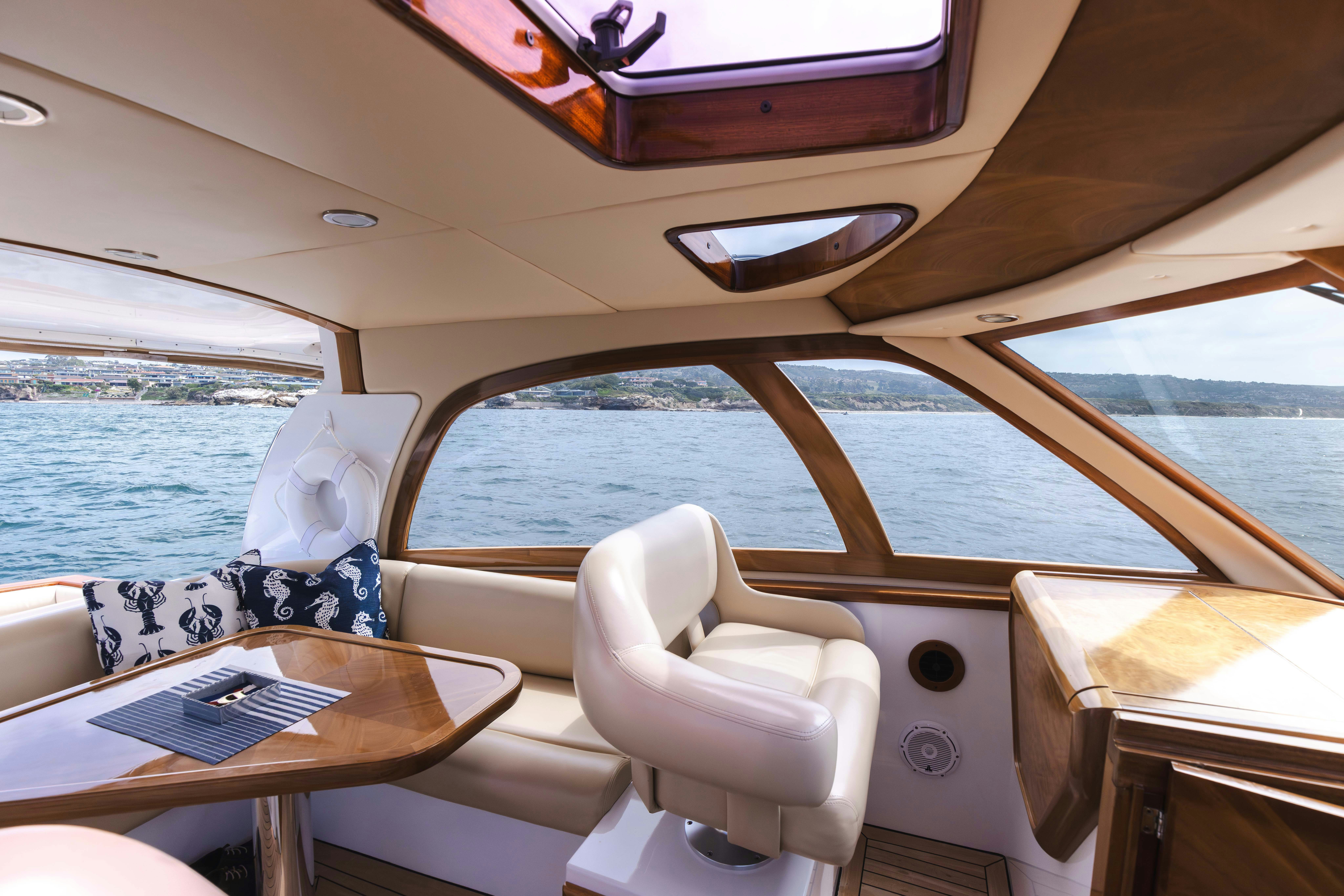 inside of a boat aboard TRANQUILITY Yacht for Sale