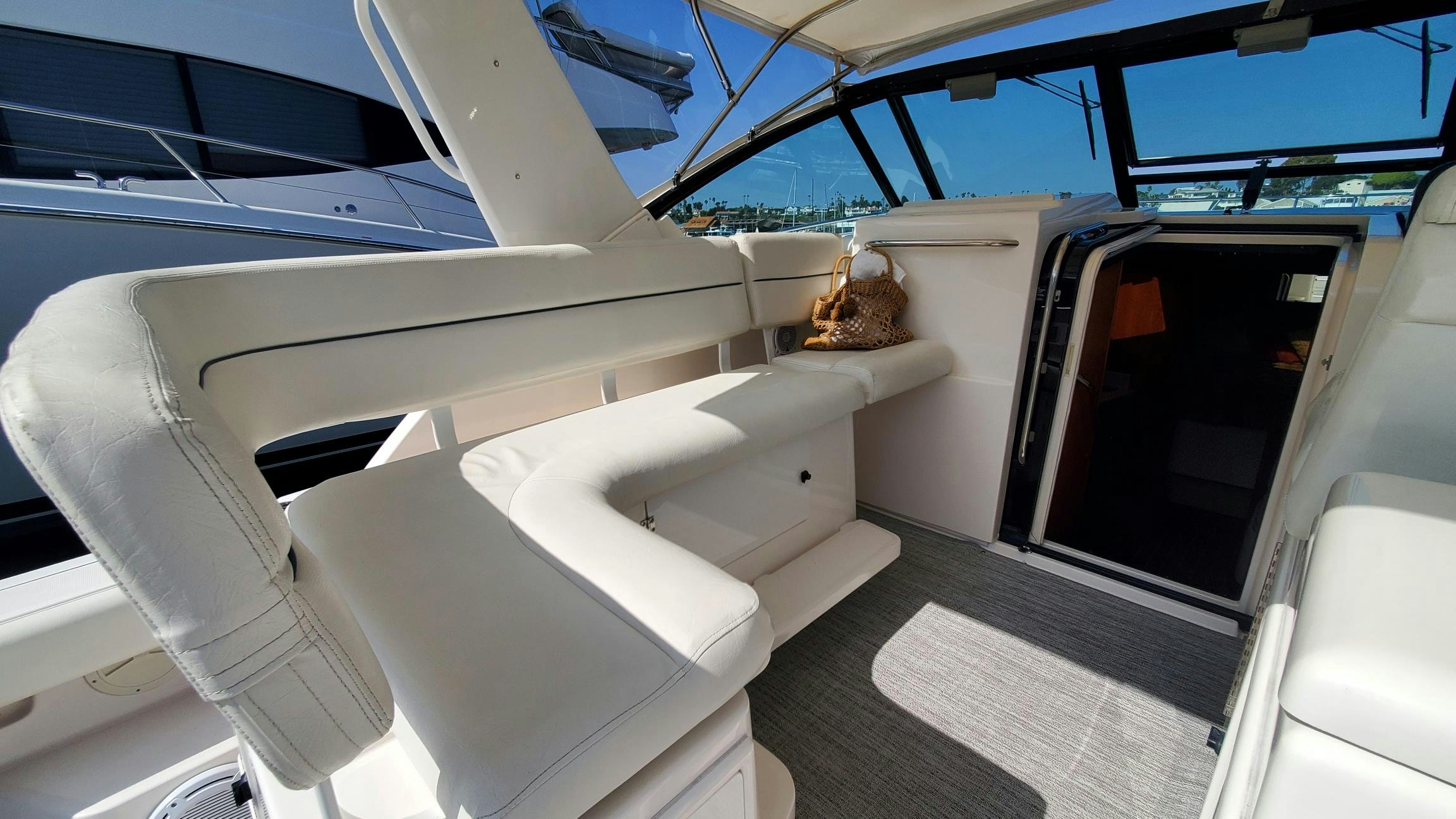a boat on the water aboard NIMMO Yacht for Sale