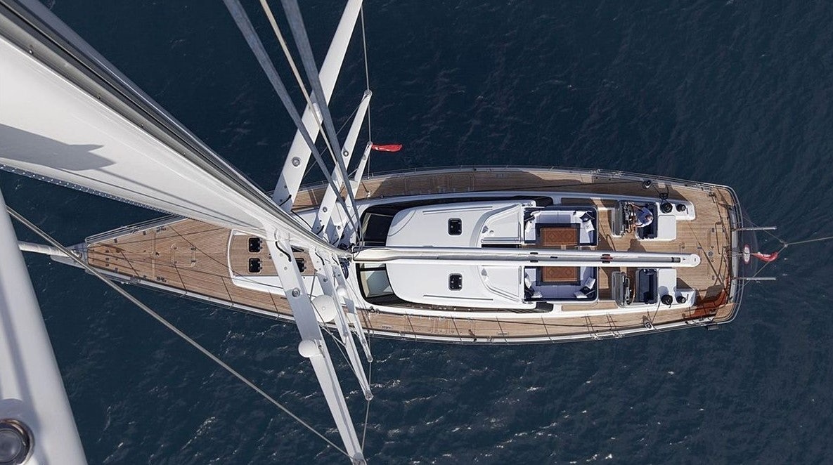 a boat on the water aboard ASSAI Yacht for Sale