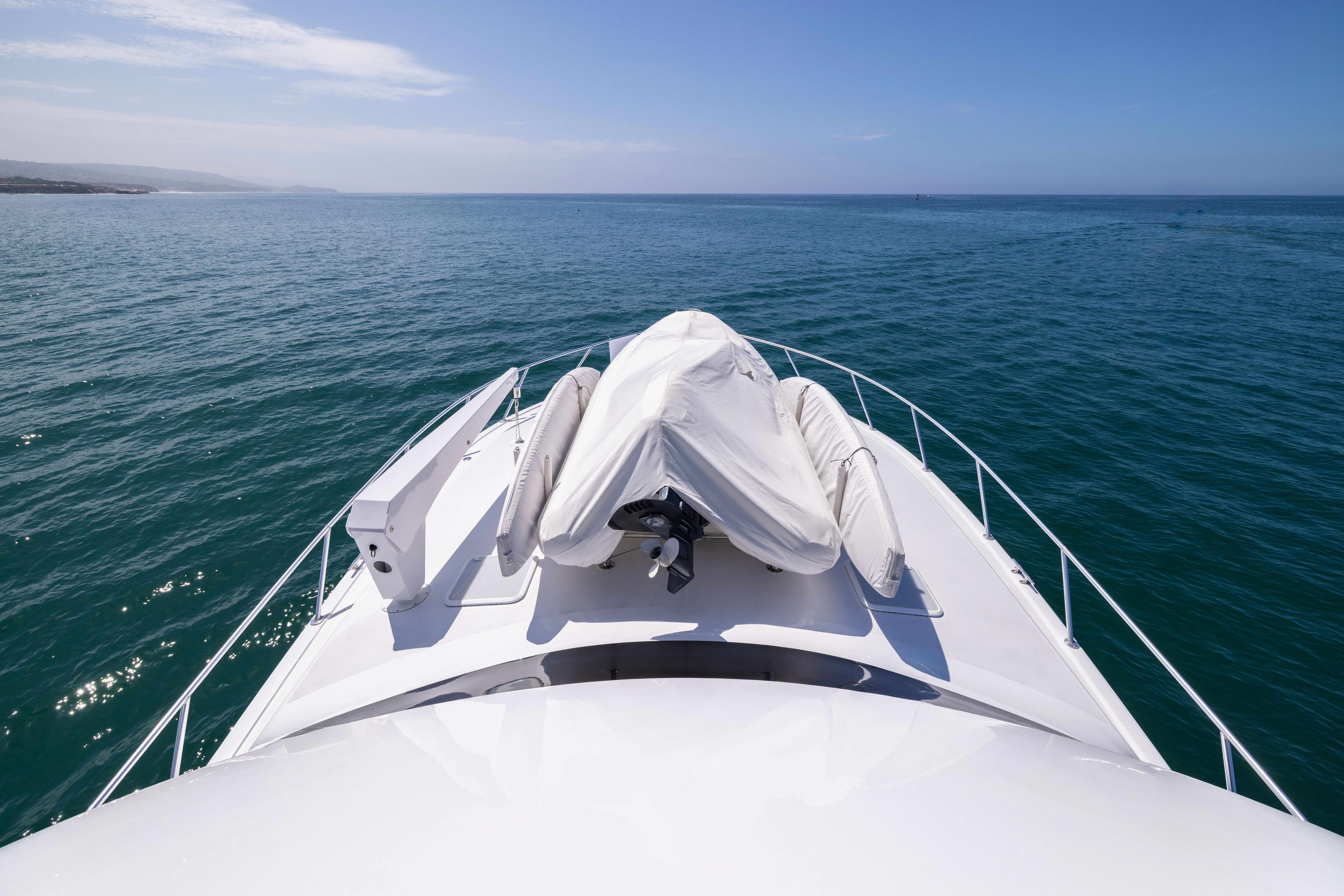 a person on a boat aboard ANEJO Yacht for Sale