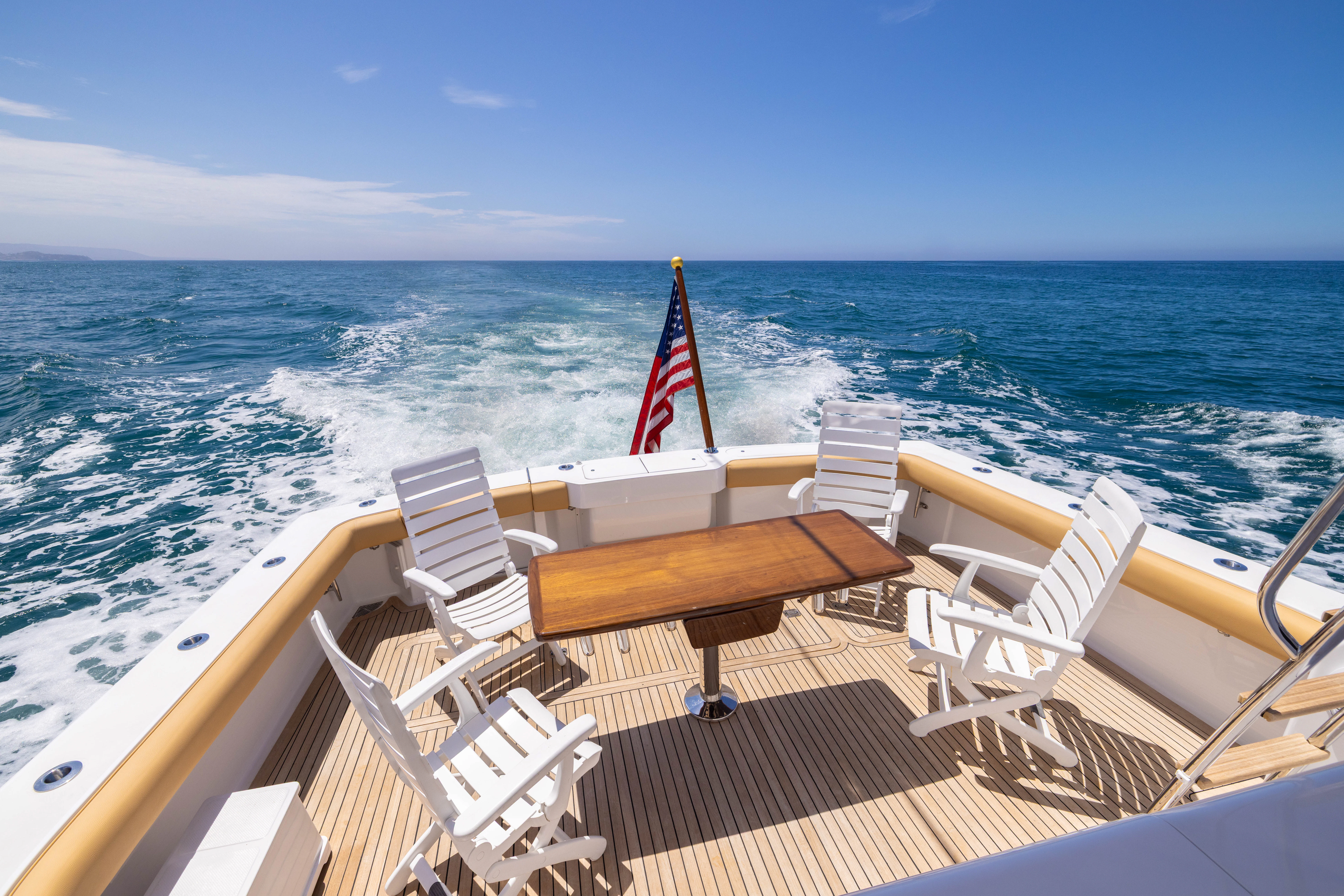 a boat on the water aboard ANEJO Yacht for Sale