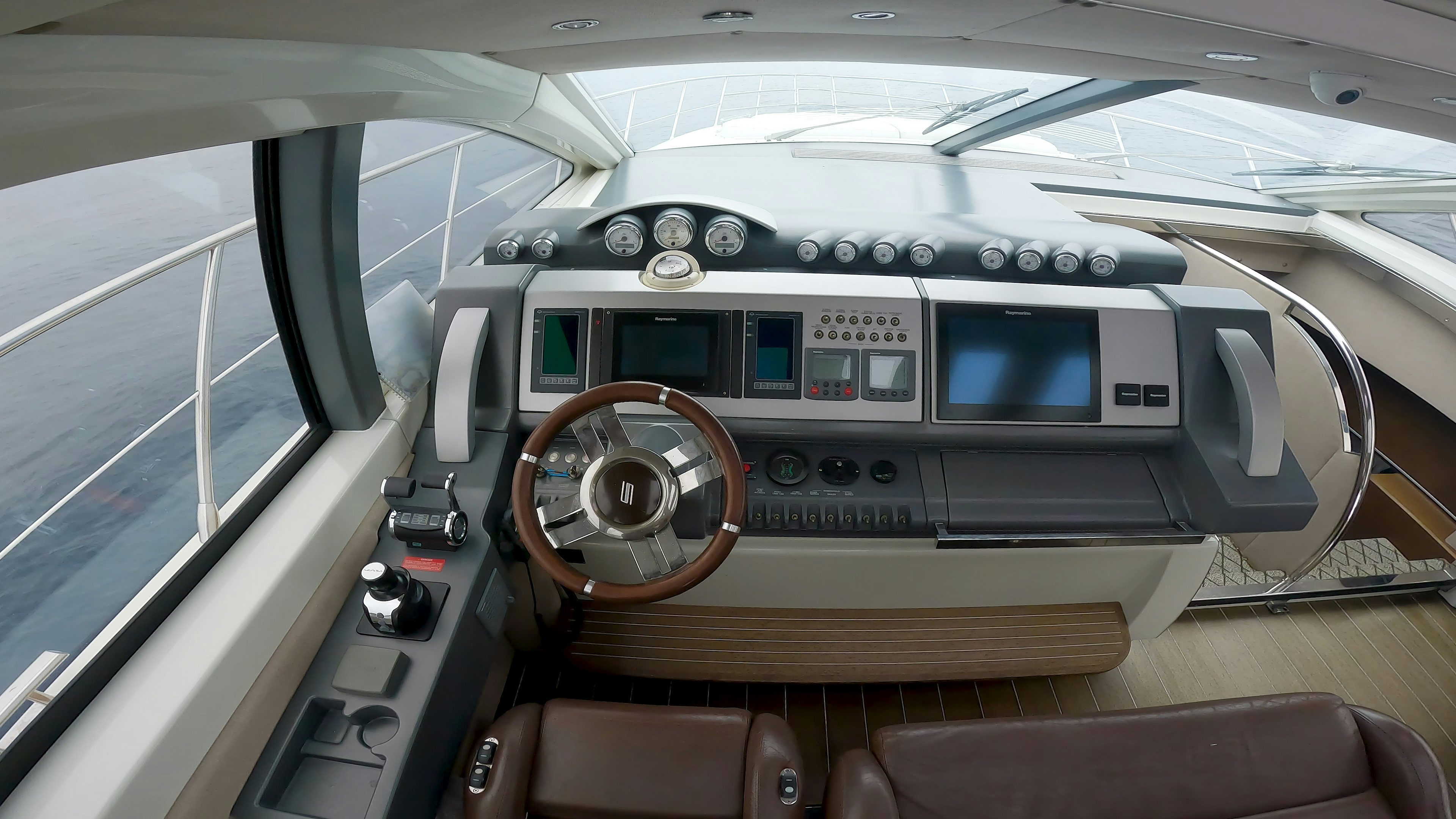 the inside of a plane aboard BOAT Yacht for Sale