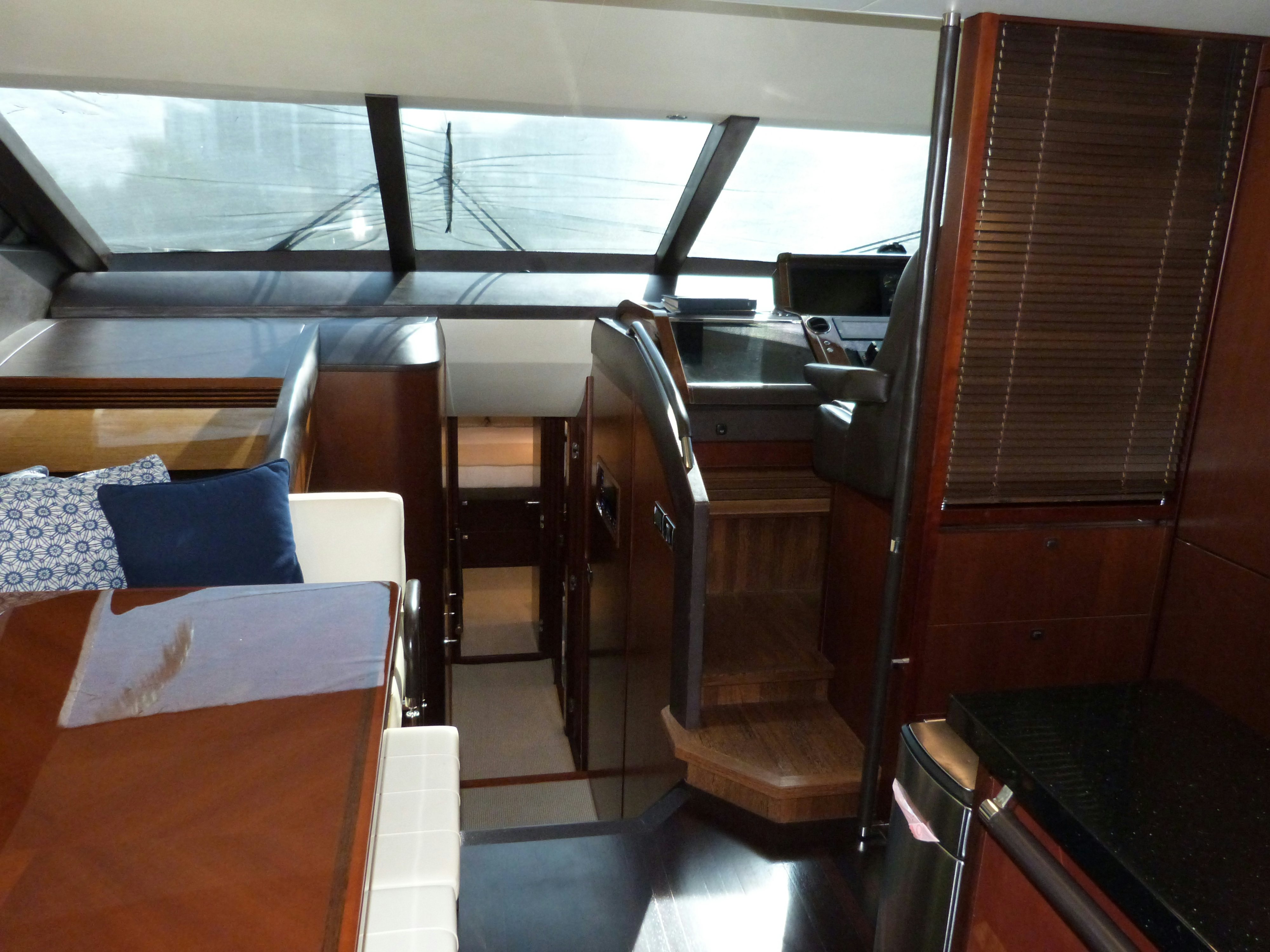 inside of a bus aboard LADY A Yacht for Sale