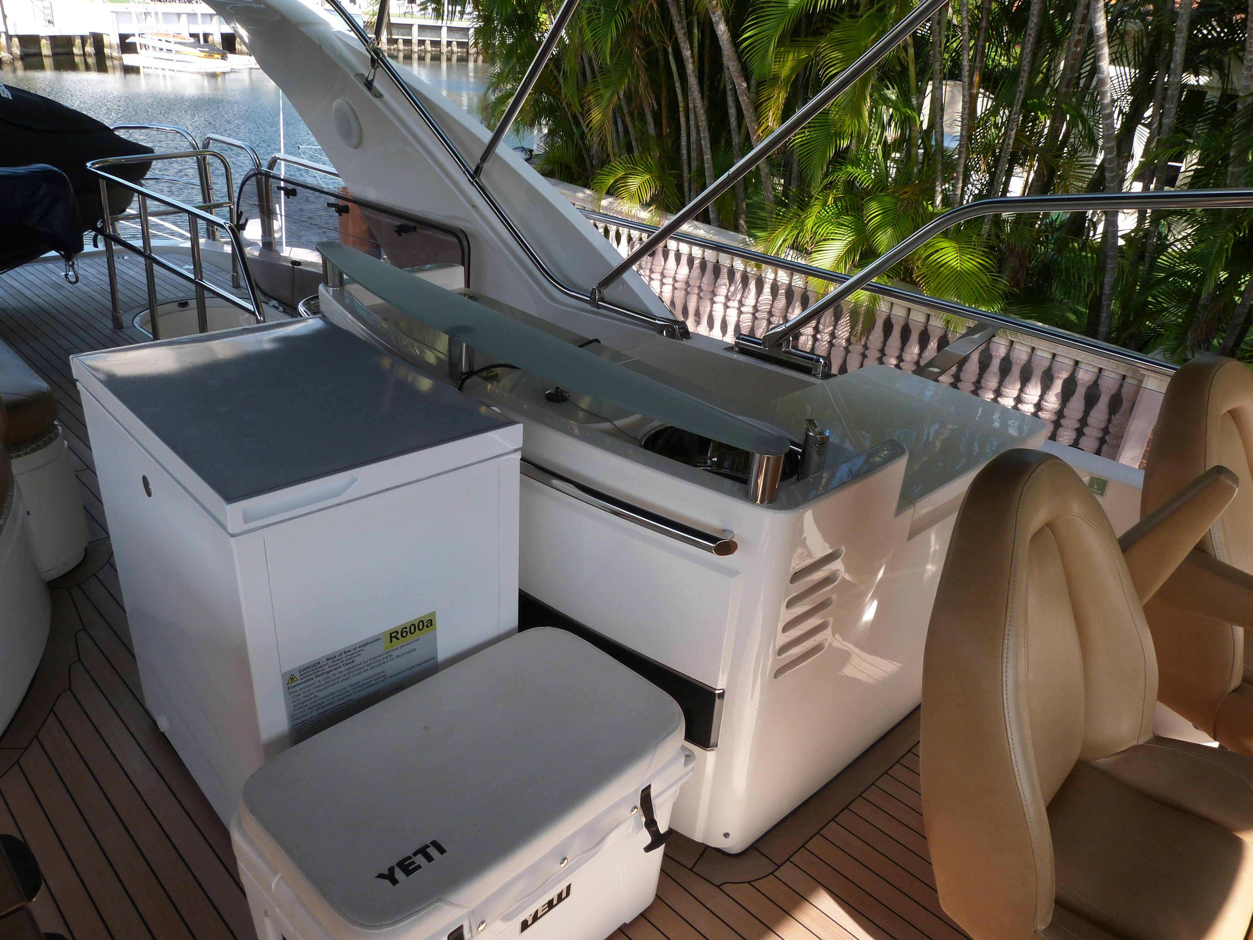 a boat on the water aboard LADY A Yacht for Sale