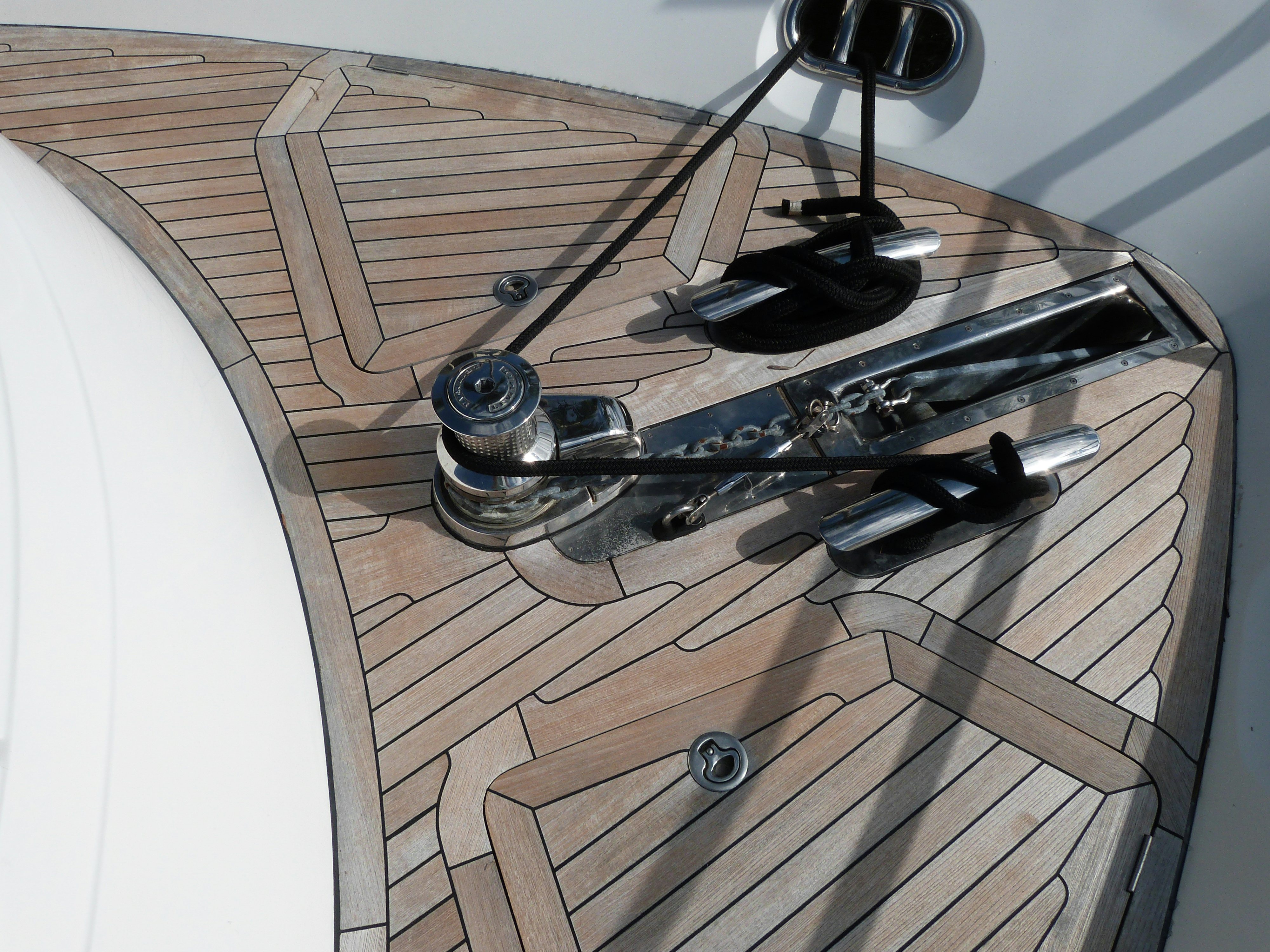 a machine on the counter aboard LADY A Yacht for Sale