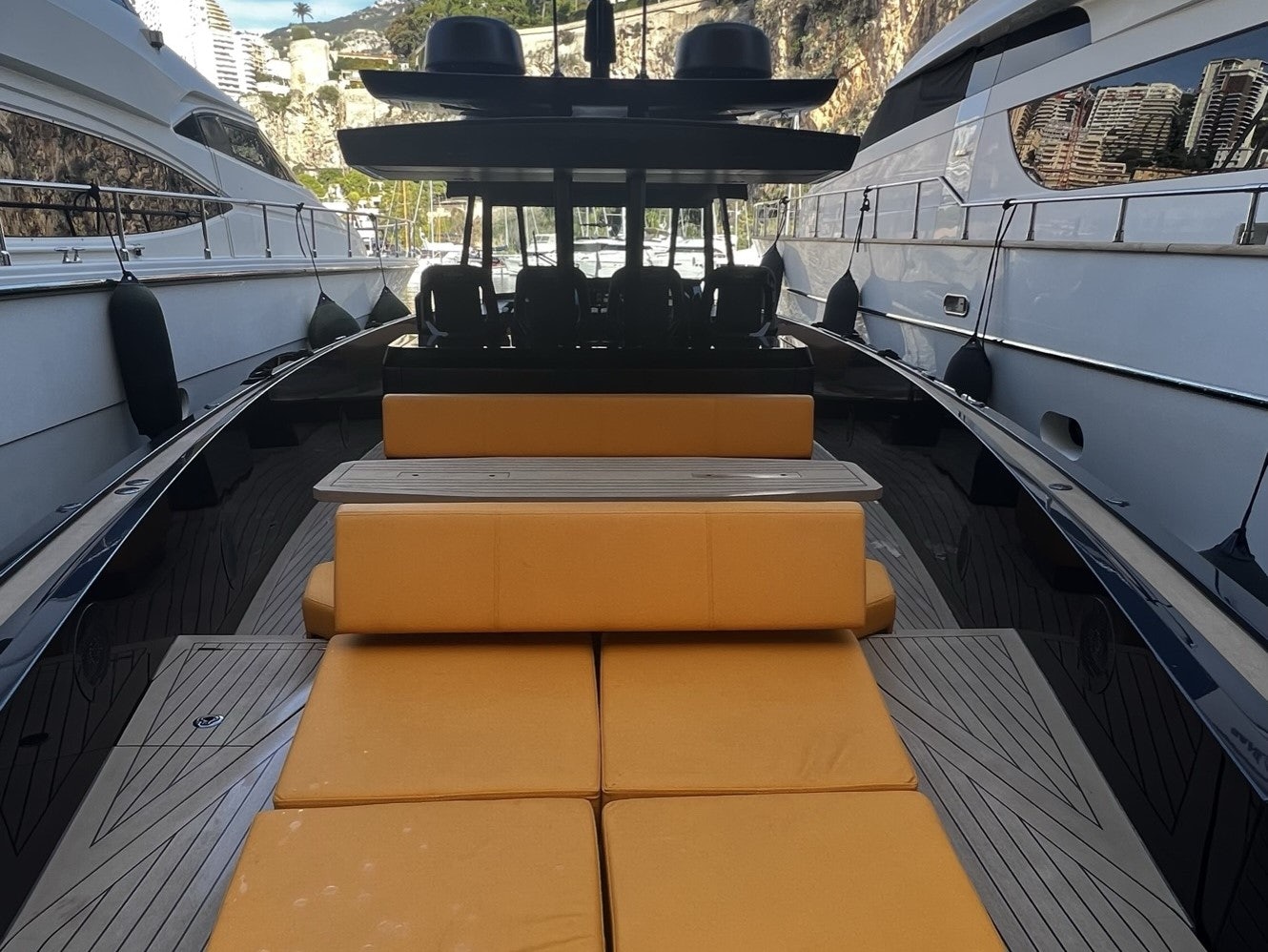 a boat on the water aboard MONEYPENNY Yacht for Sale