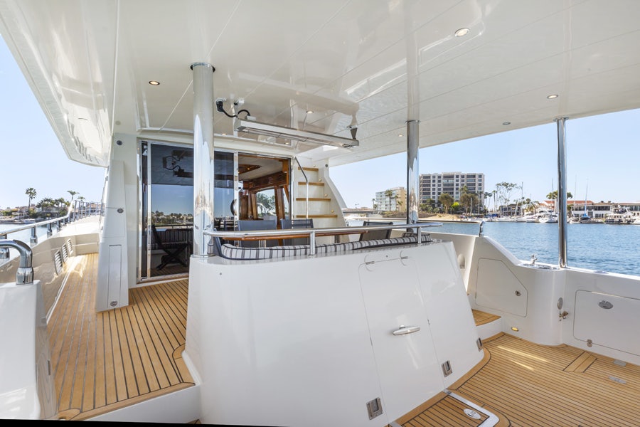 a boat on the water aboard PORK CHOP Yacht for Sale