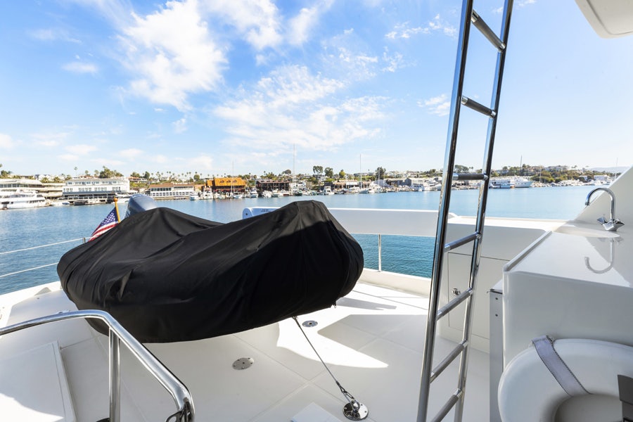 a boat on the water aboard PORK CHOP Yacht for Sale