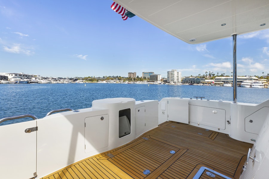 a boat on the water aboard PORK CHOP Yacht for Sale