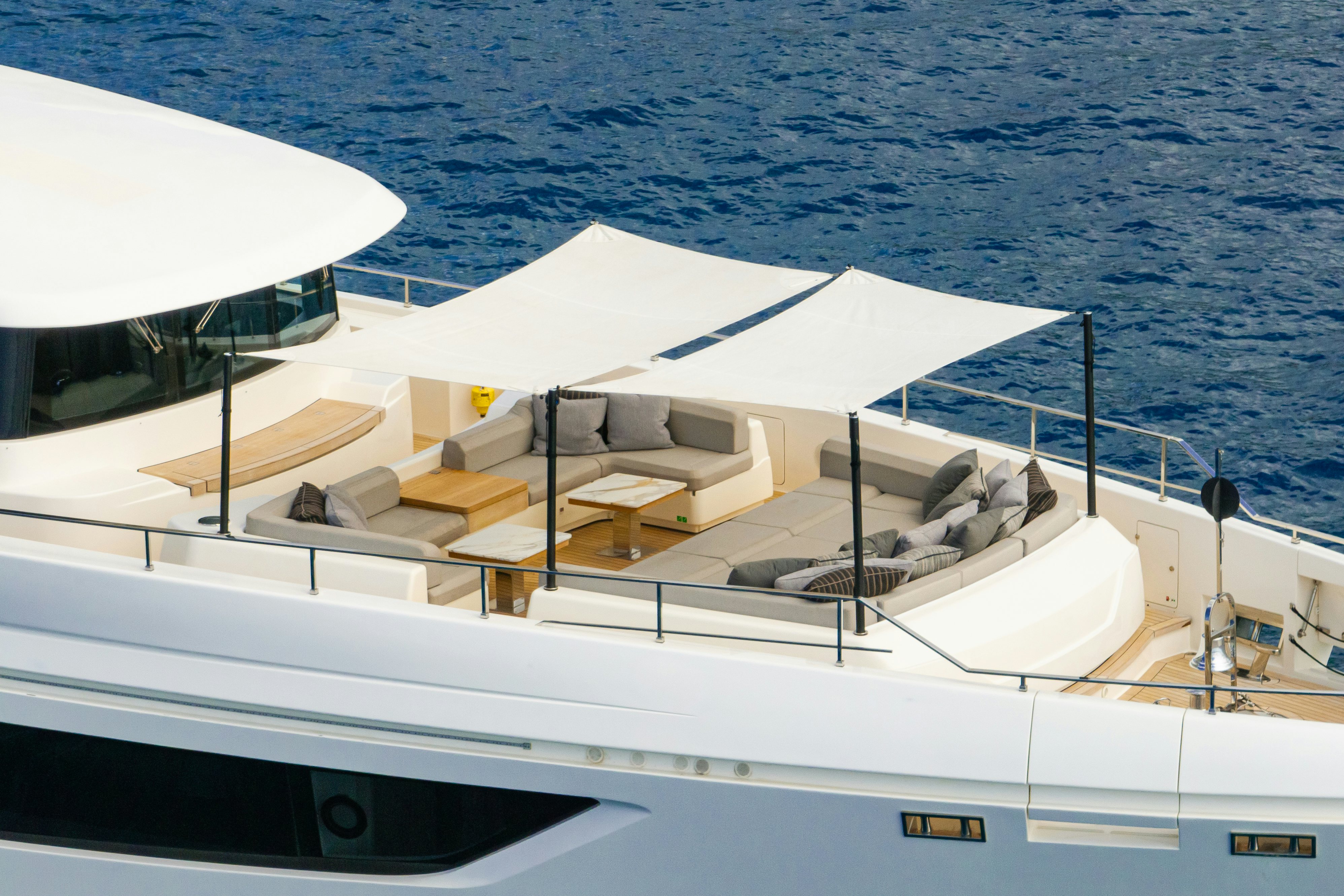 a boat on the water aboard PALOMA Yacht for Charter