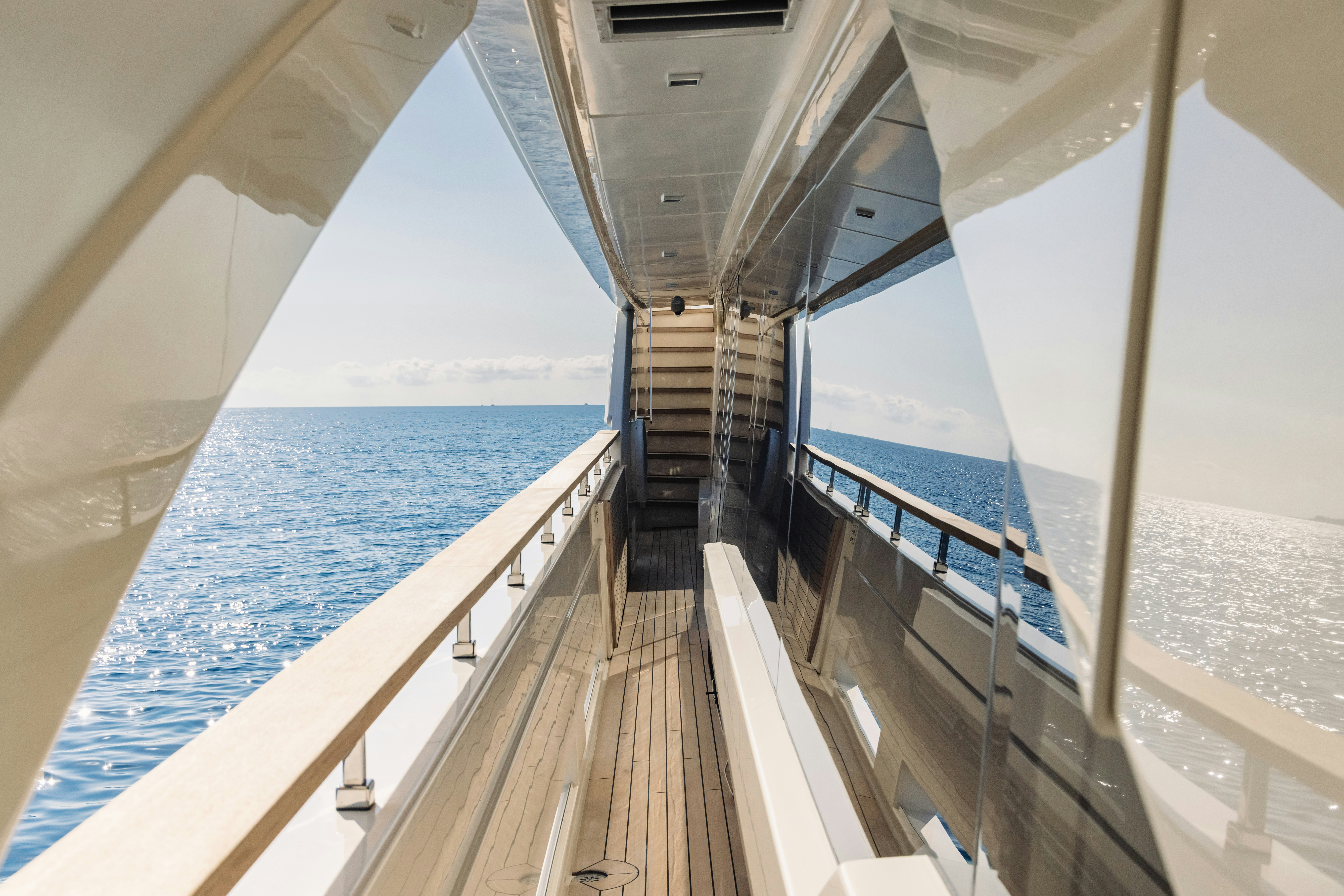 a boat on the water aboard PALOMA Yacht for Charter