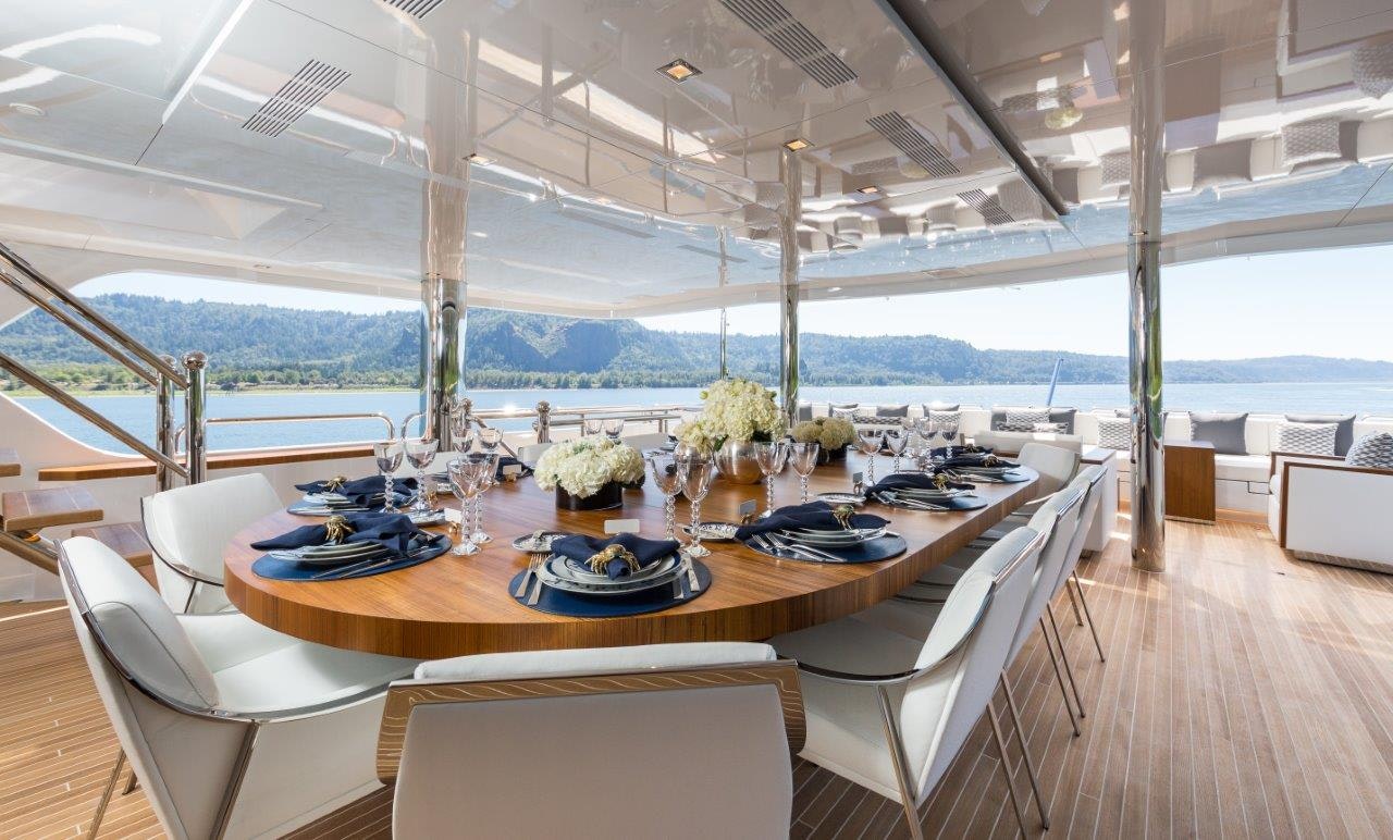 Seasonal Rates for CHASSEUR Private Luxury Yacht For Charter