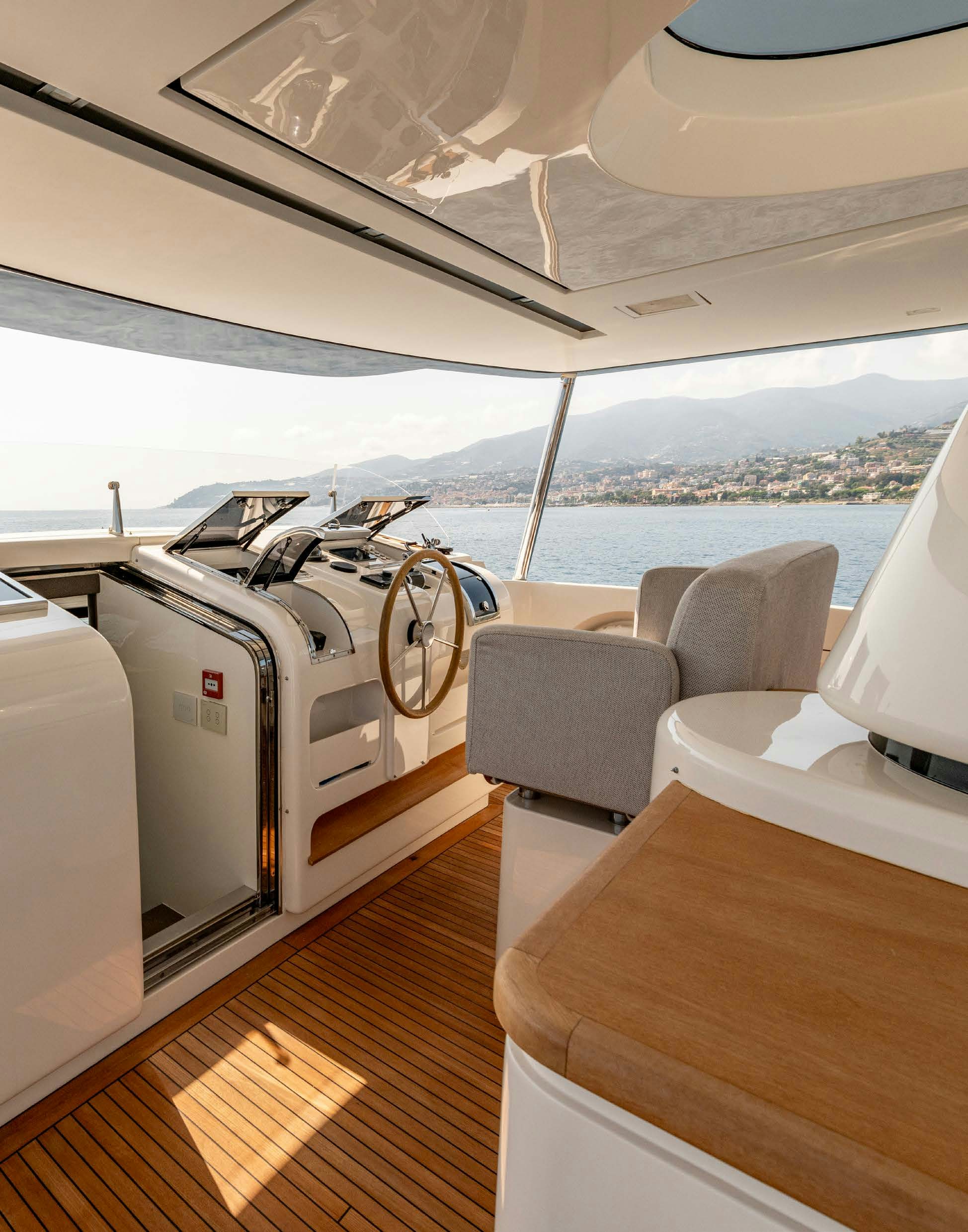inside of a boat aboard SERENITY IV Yacht for Sale