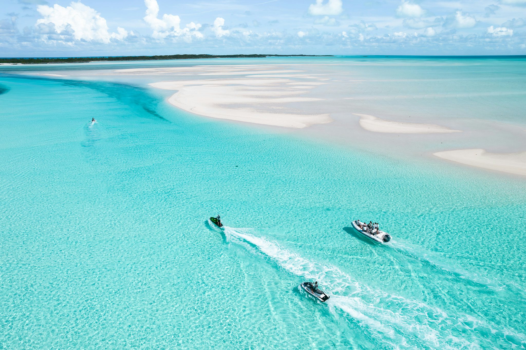 a group of boats in the water aboard ZOOM ZOOM ZOOM Yacht for Charter