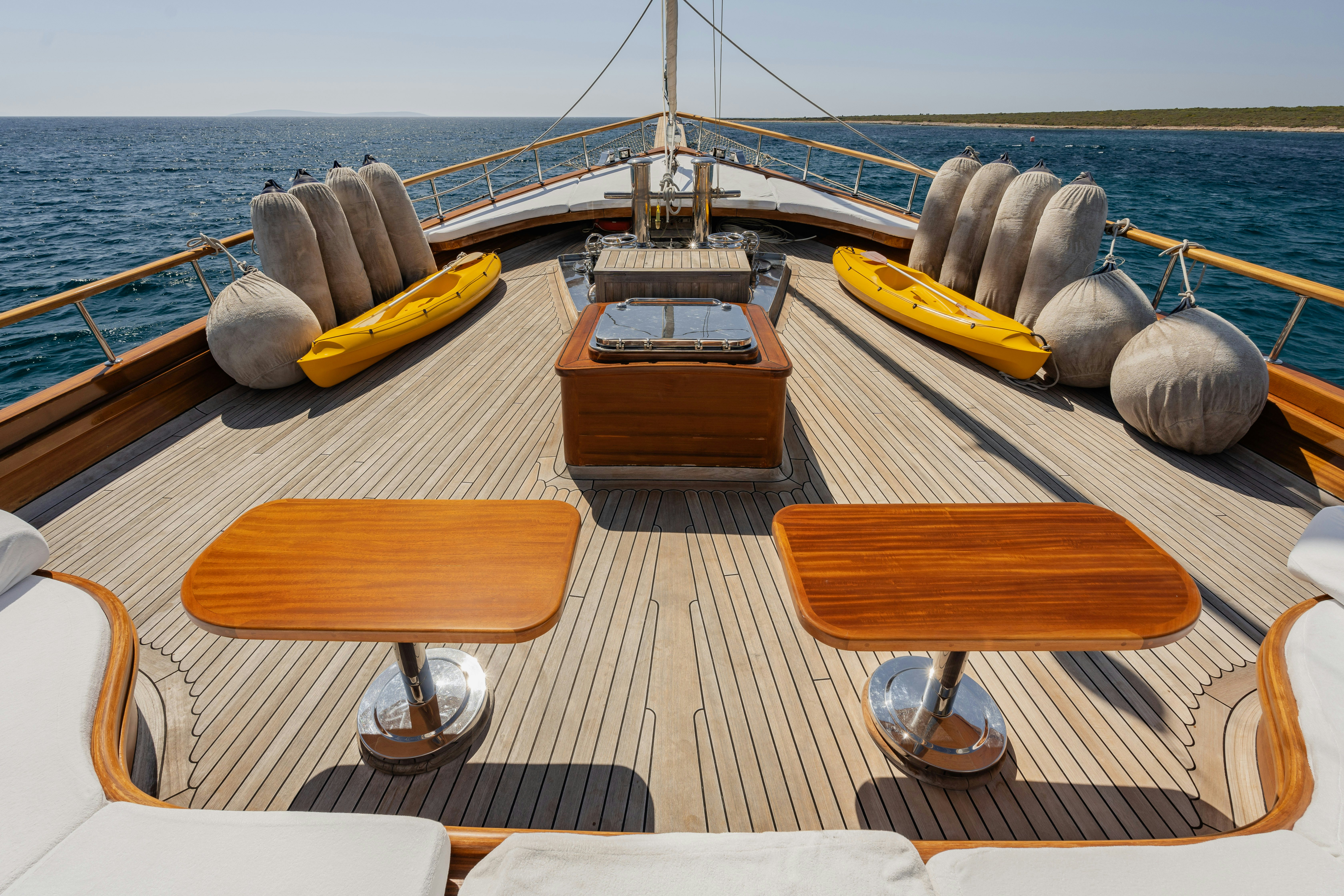 a boat on the water aboard CAKIRYILDIZ Yacht for Sale