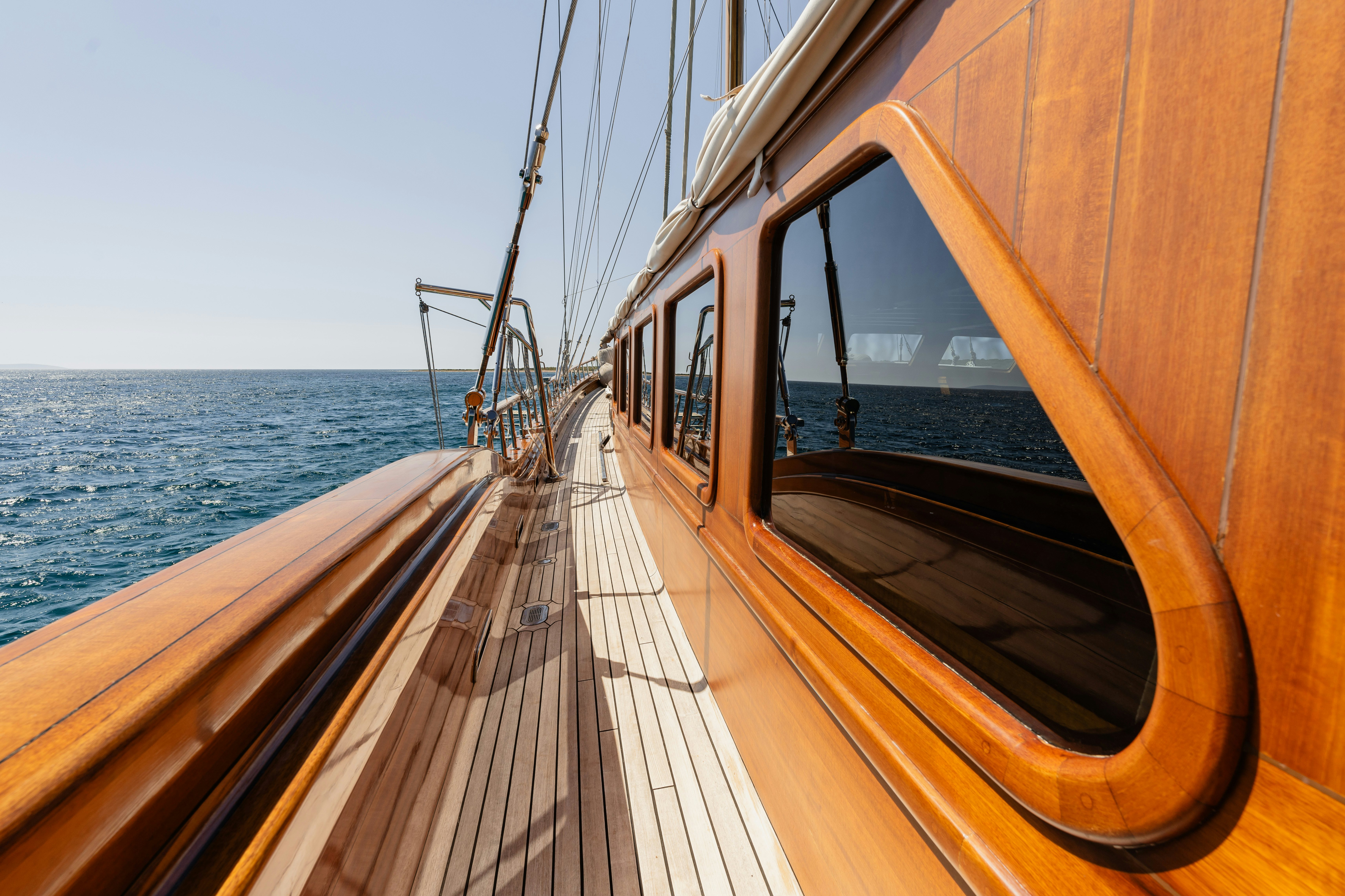 a boat on the water aboard CAKIRYILDIZ Yacht for Sale