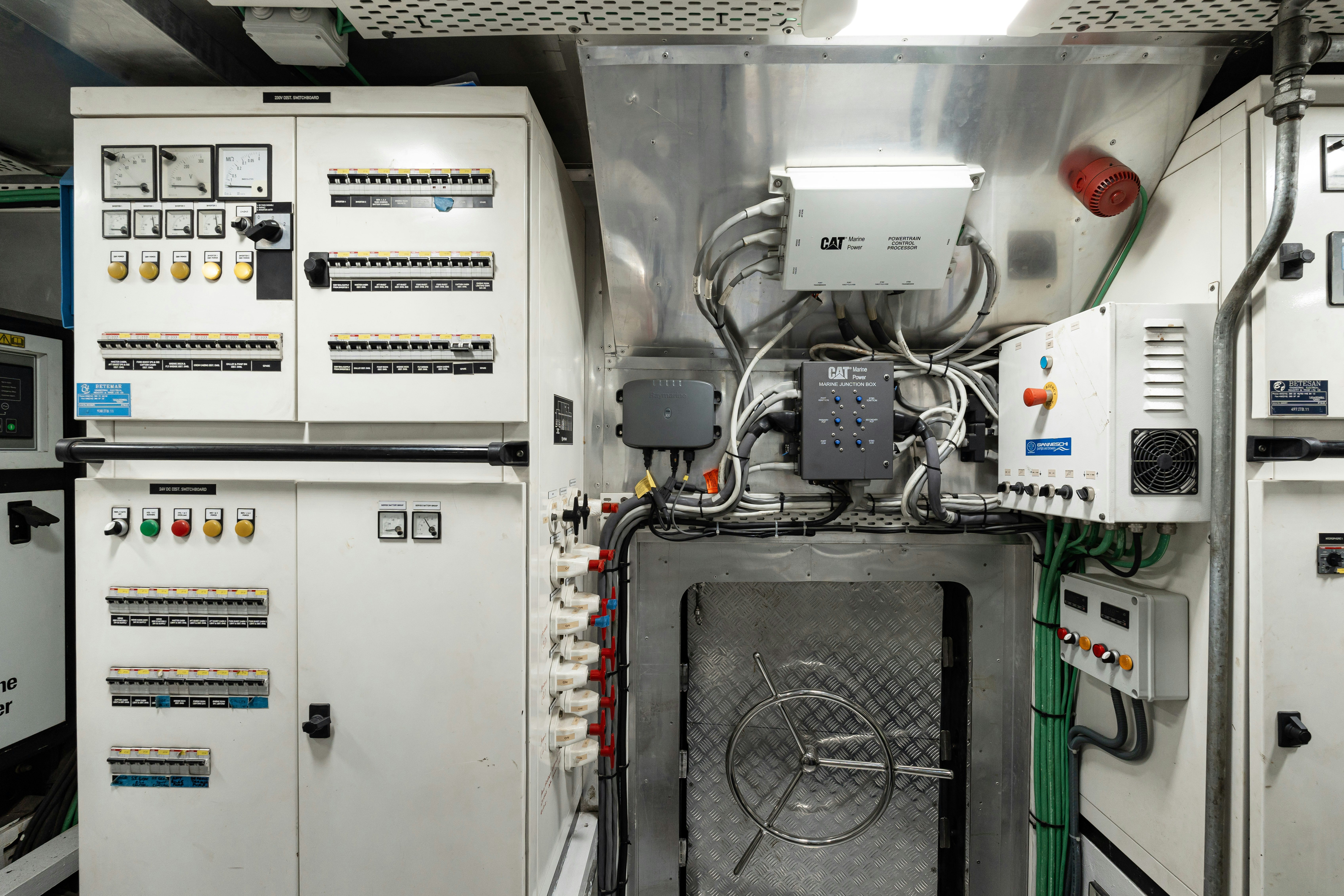 a close-up of a machine aboard CAKIRYILDIZ Yacht for Sale