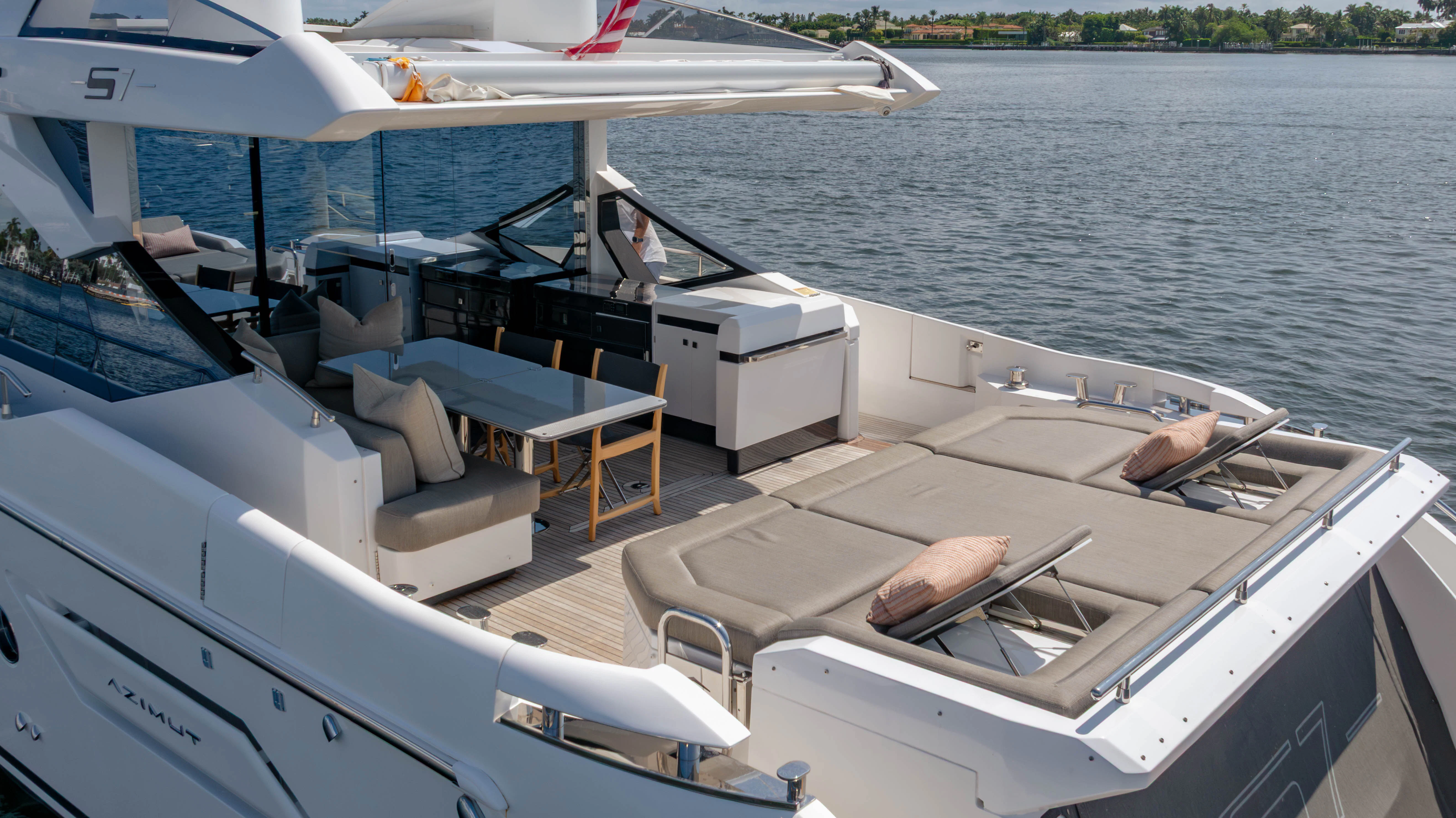 a boat on the water aboard ESCAPIST Yacht for Sale