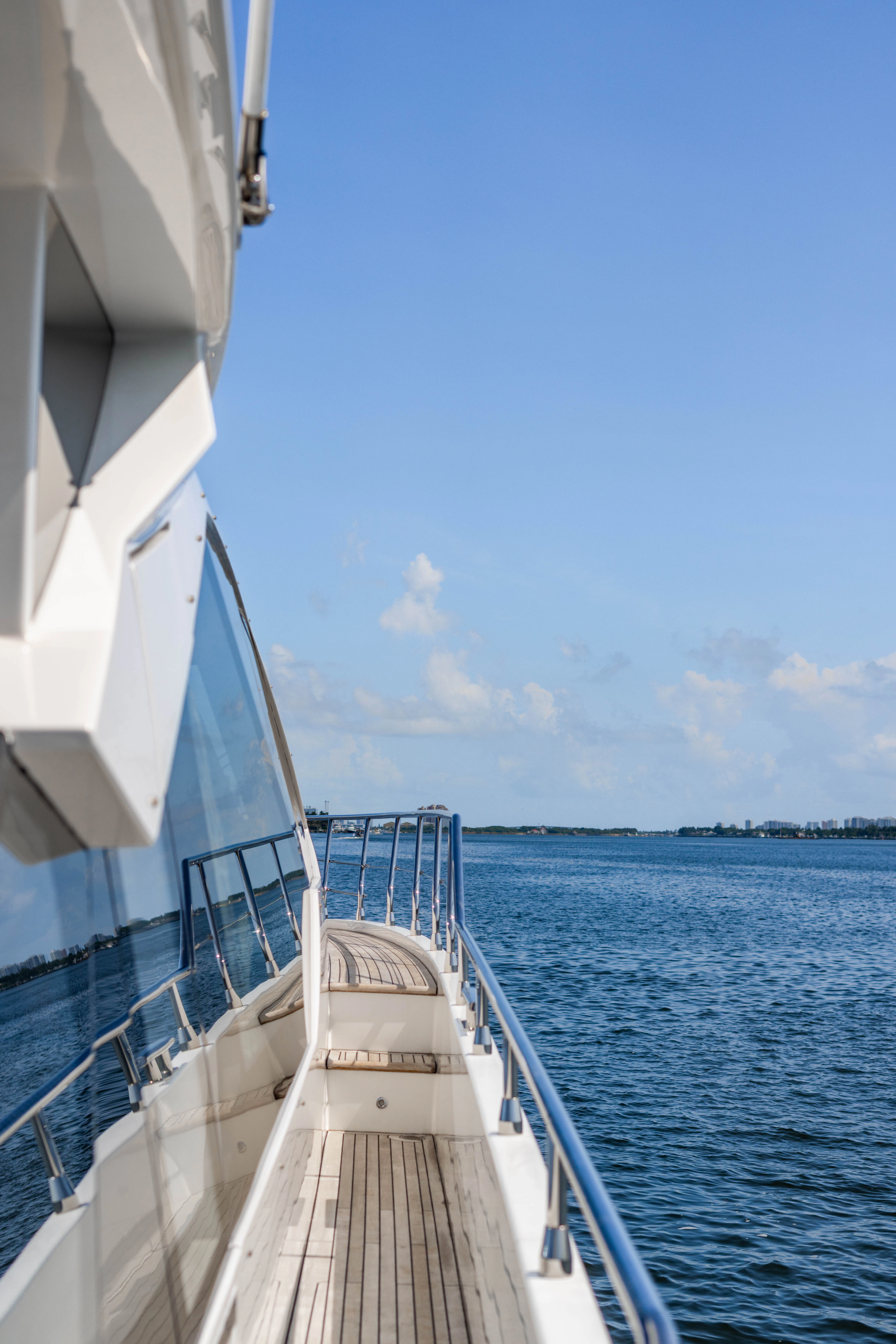 a boat on the water aboard ESCAPIST Yacht for Sale