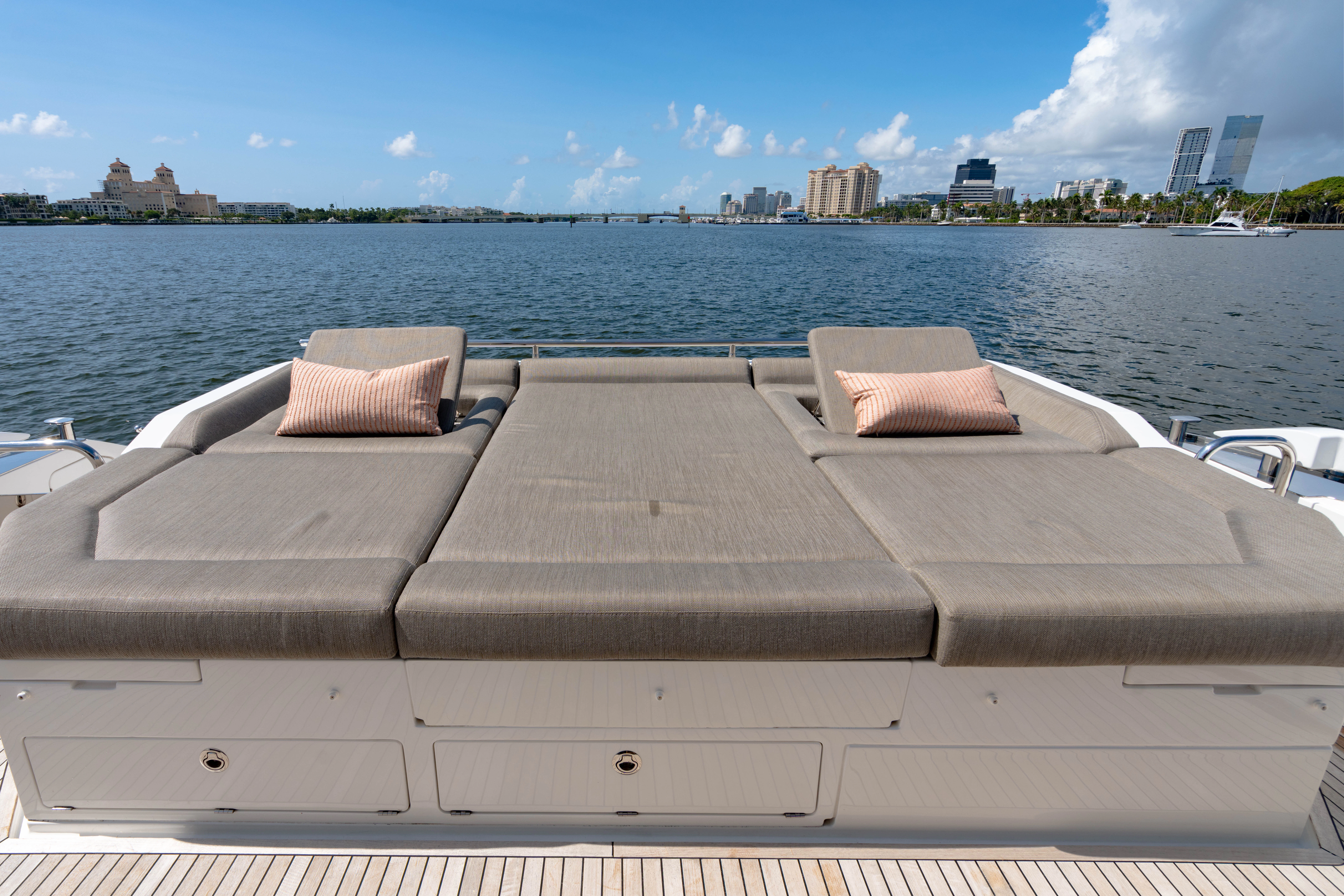 a boat on the water aboard ESCAPIST Yacht for Sale