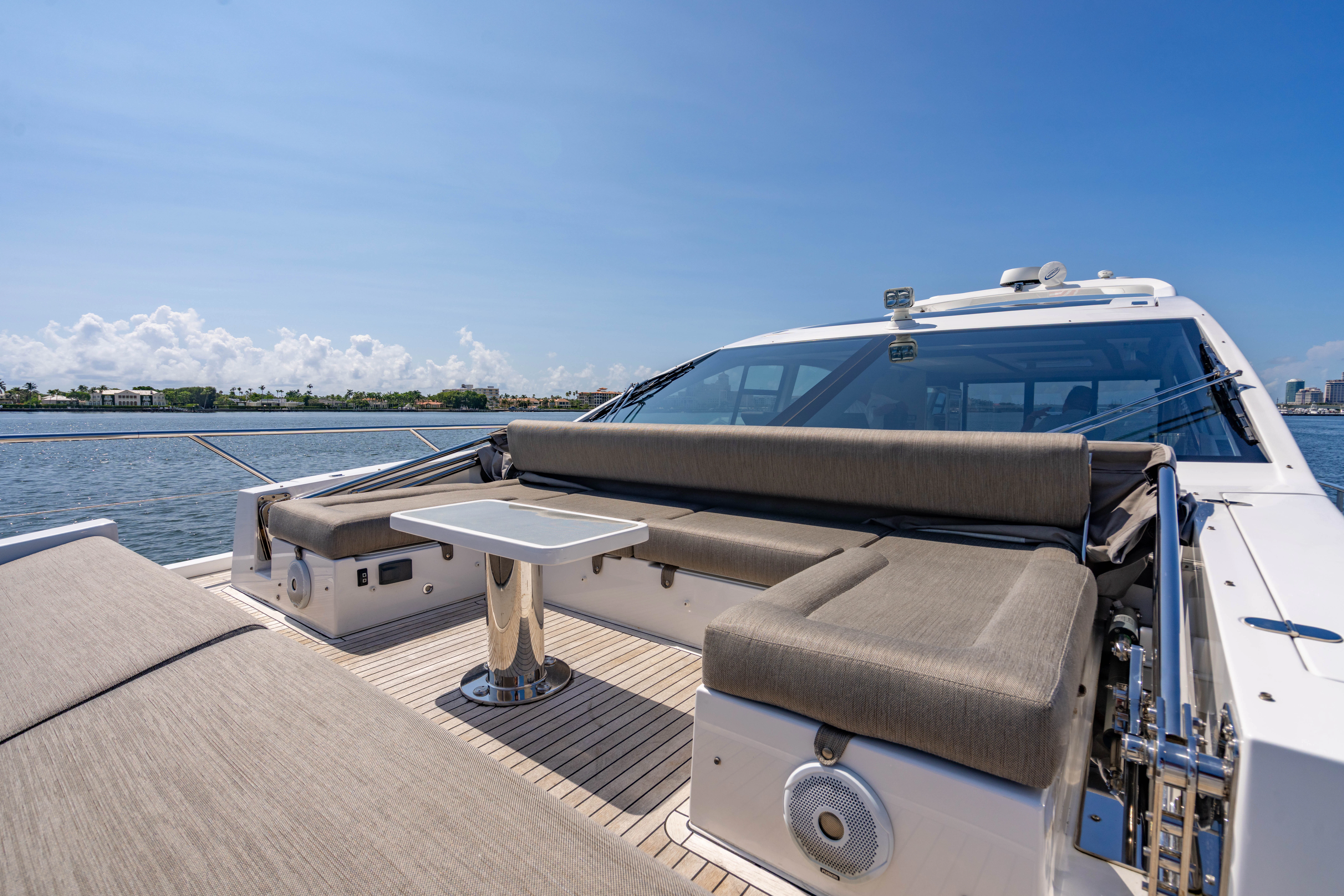 a boat on the water aboard ESCAPIST Yacht for Sale