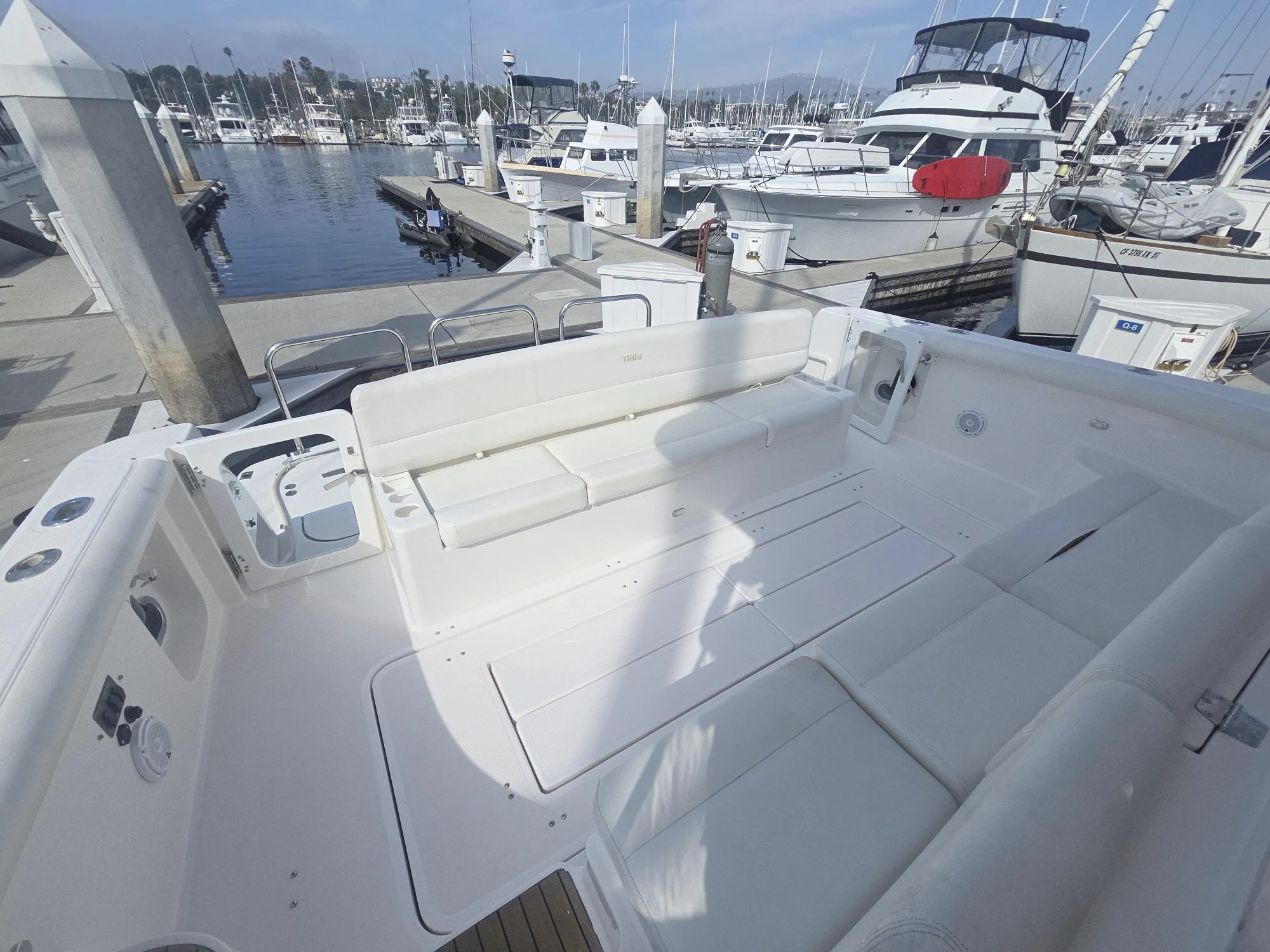 a boat in the water aboard GOOD ENERGY TOO Yacht for Sale