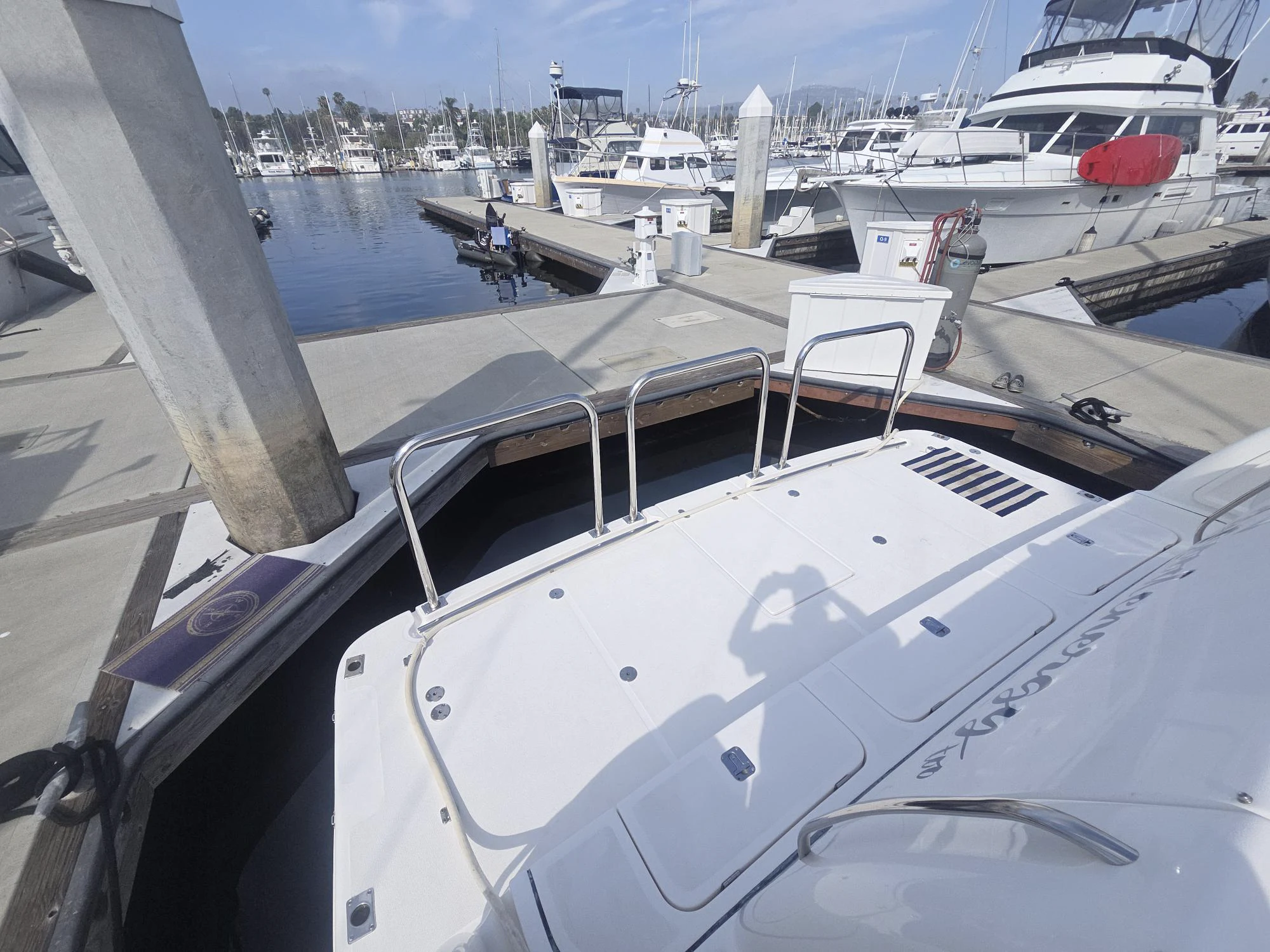 a boat in the water aboard GOOD ENERGY TOO Yacht for Sale