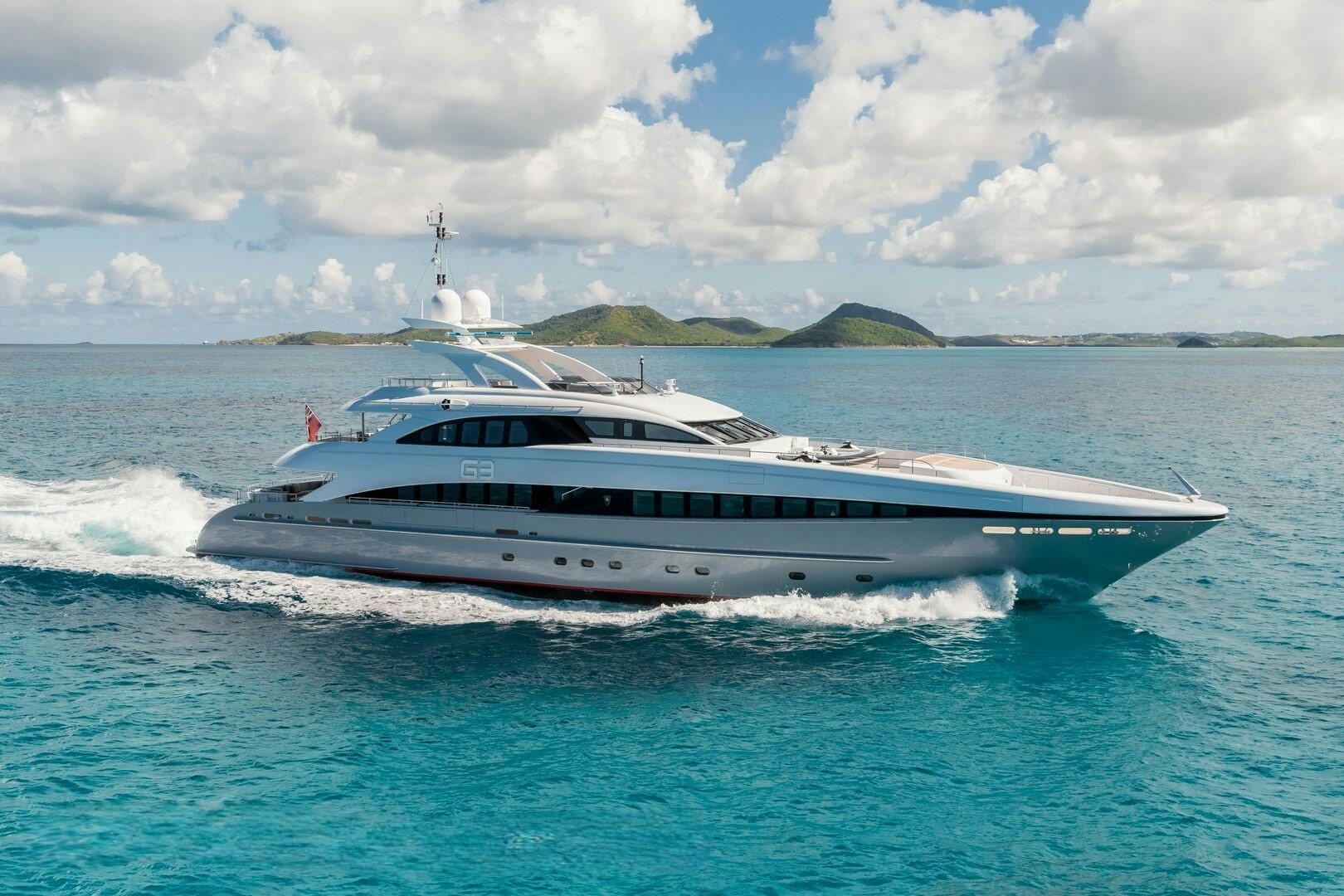 a boat on the water aboard G3 Yacht for Sale