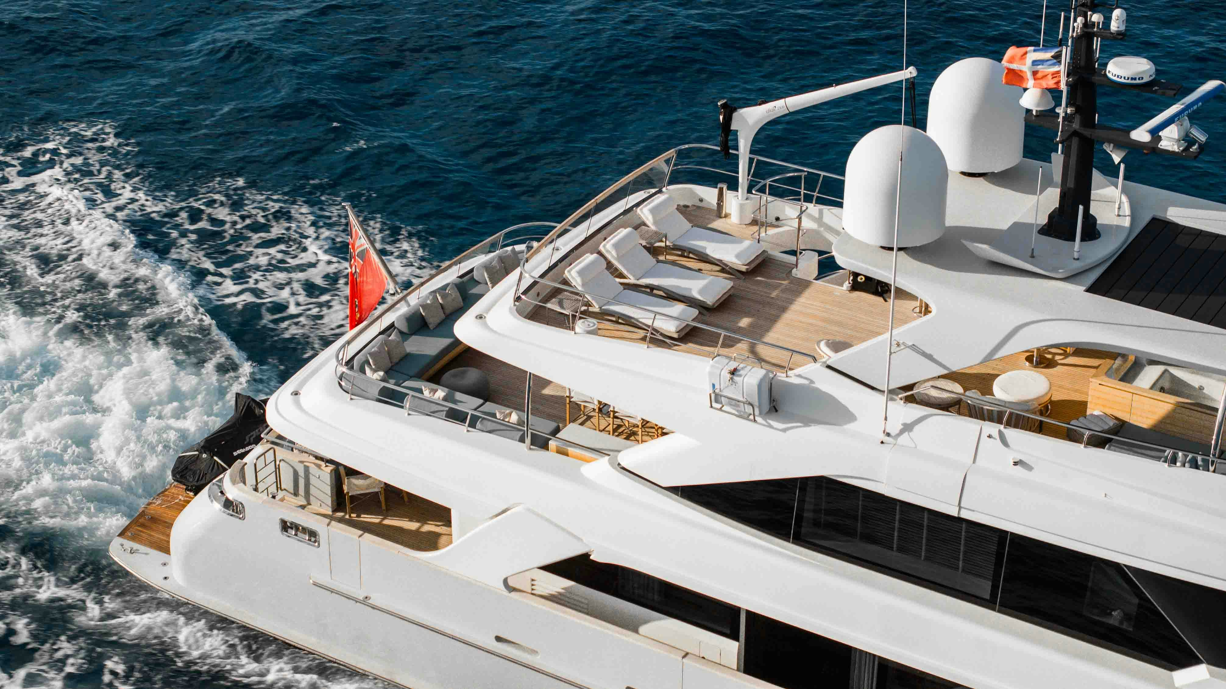 a boat on the water aboard PREMURA Yacht for Charter