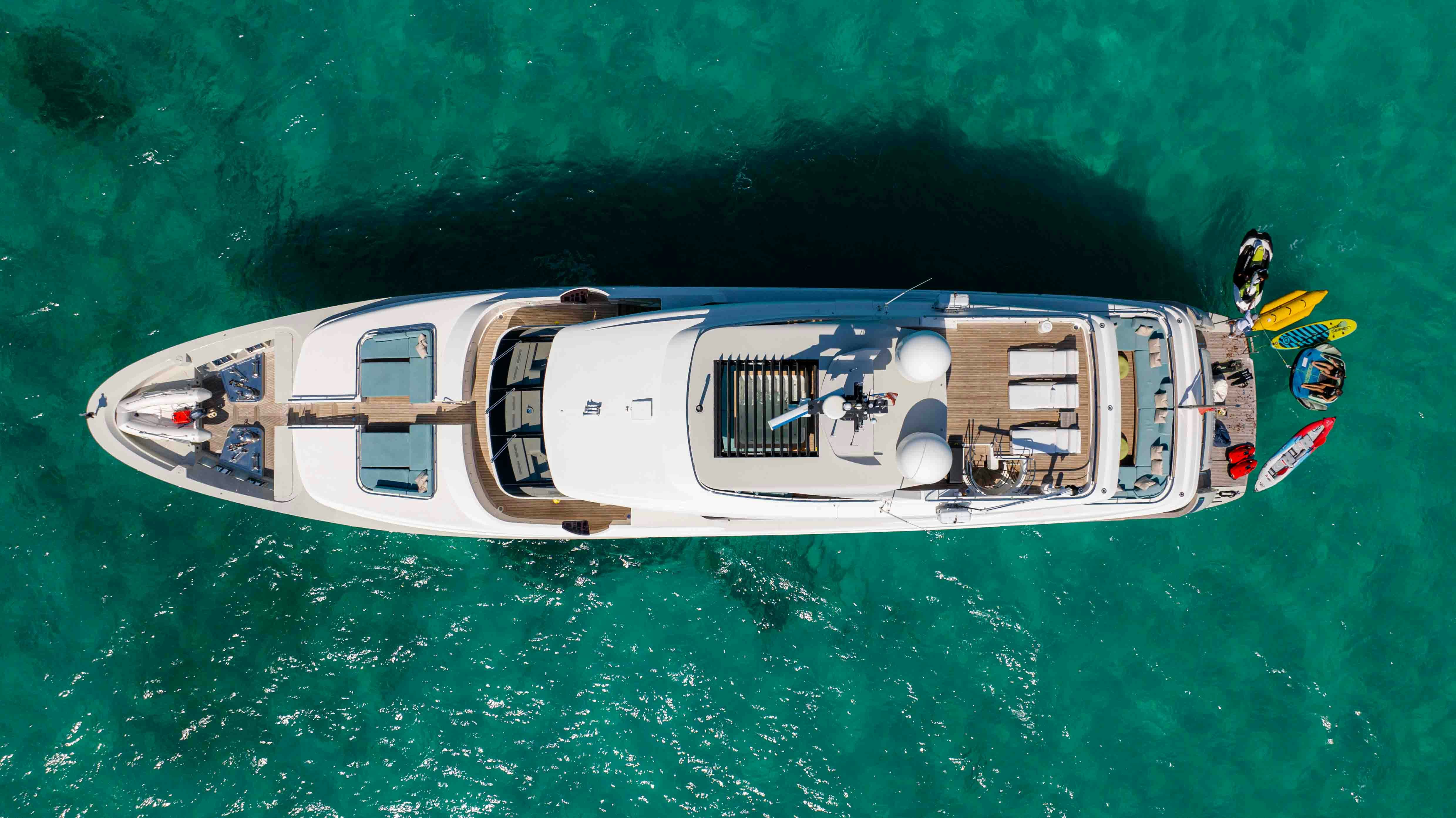 a boat in the water aboard PREMURA Yacht for Charter