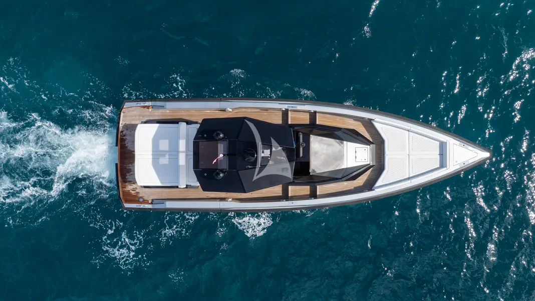 a boat in the water aboard TASTY WAVES Yacht for Charter