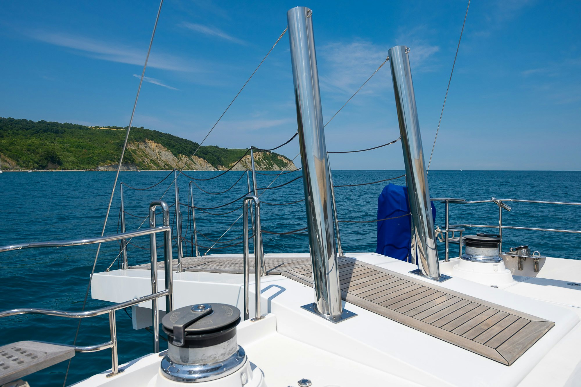 a boat on the water aboard PLAYMOBIL Yacht for Sale