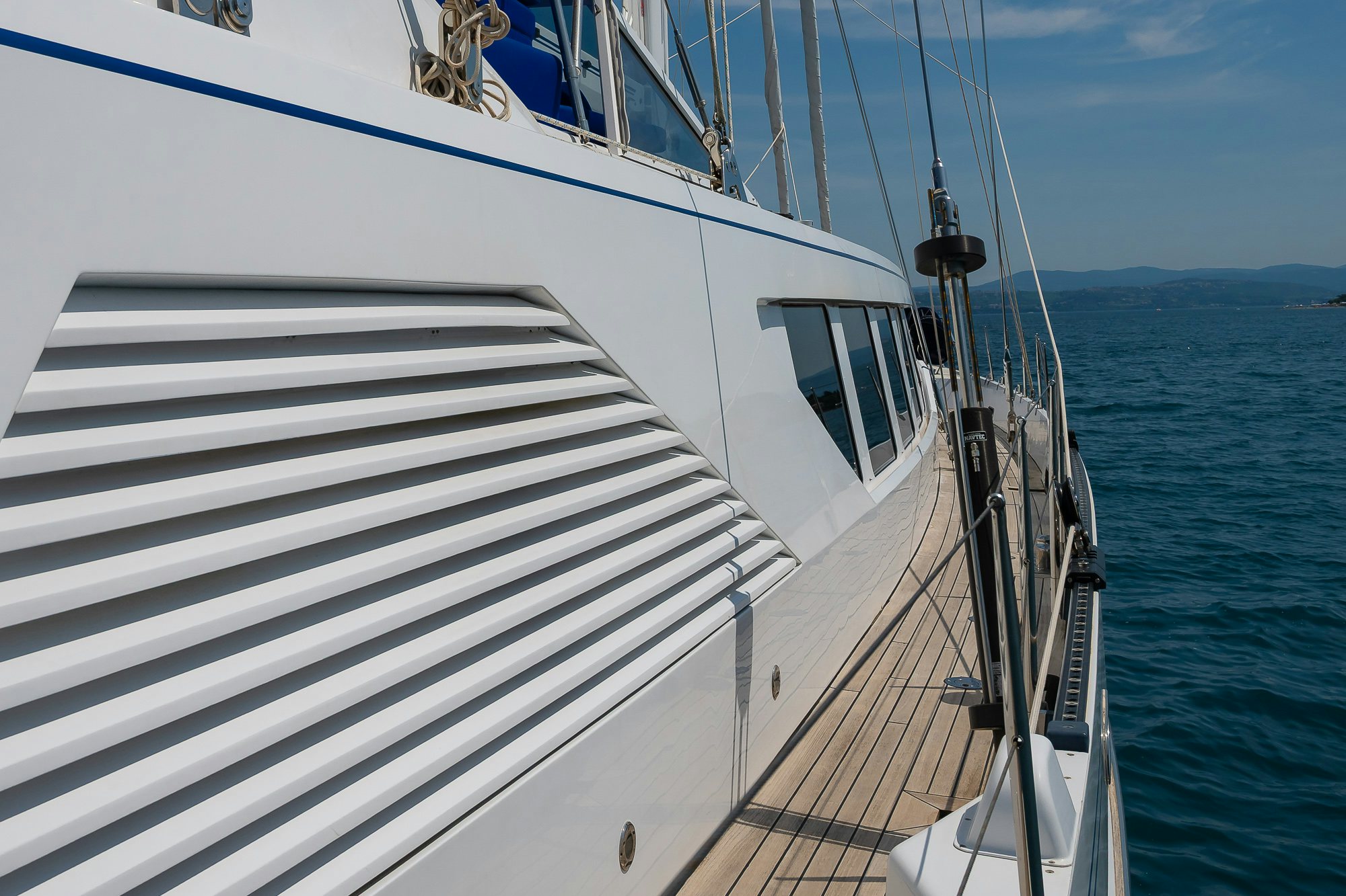 a boat on the water aboard PLAYMOBIL Yacht for Sale