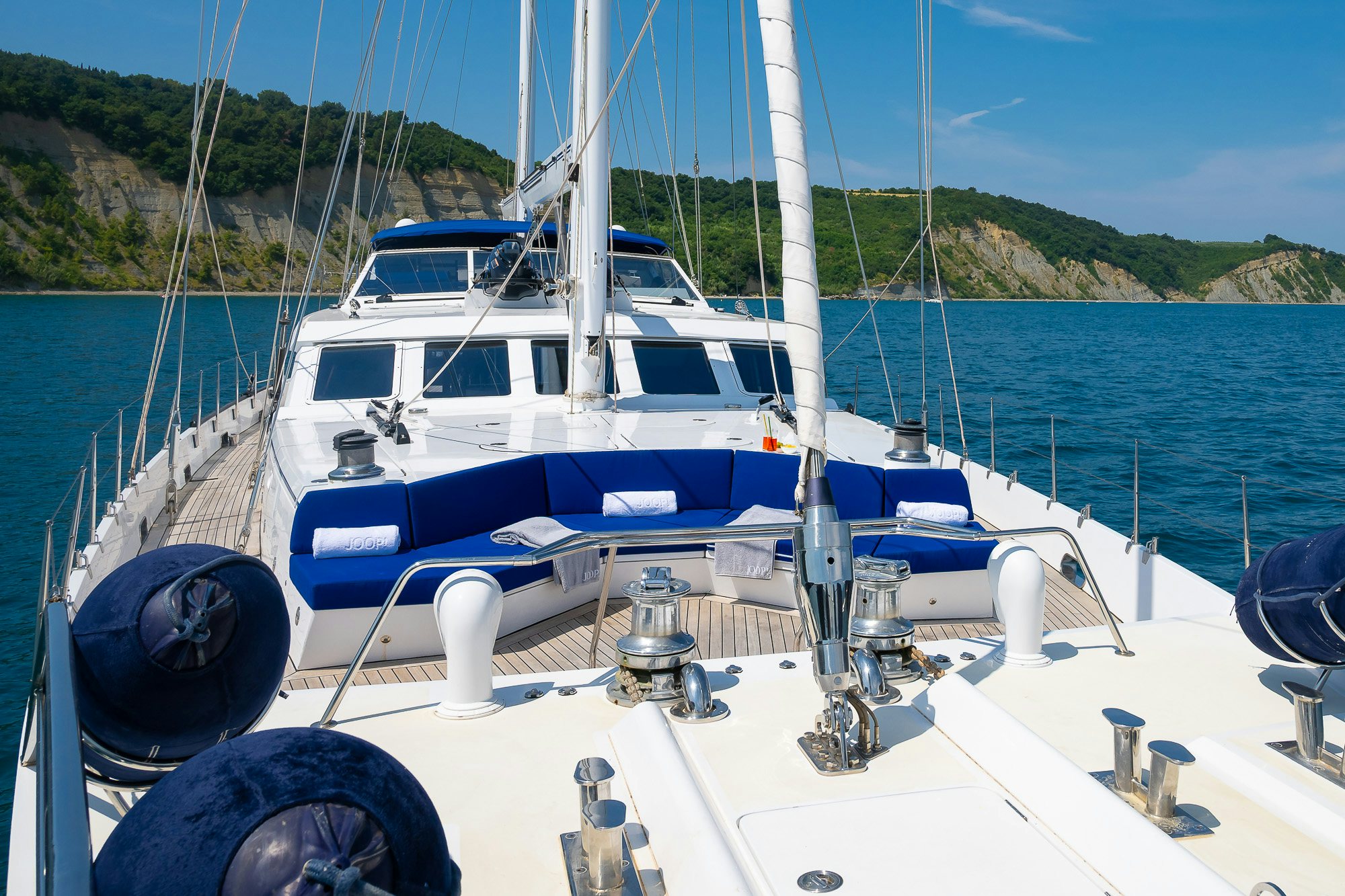 a boat on the water aboard PLAYMOBIL Yacht for Sale